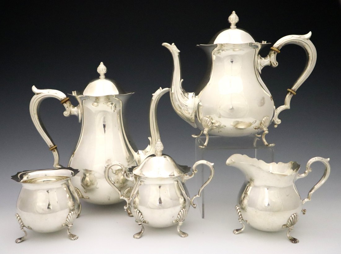 Fisher Jack Shepard Sterling Tea Set (1 of 1)