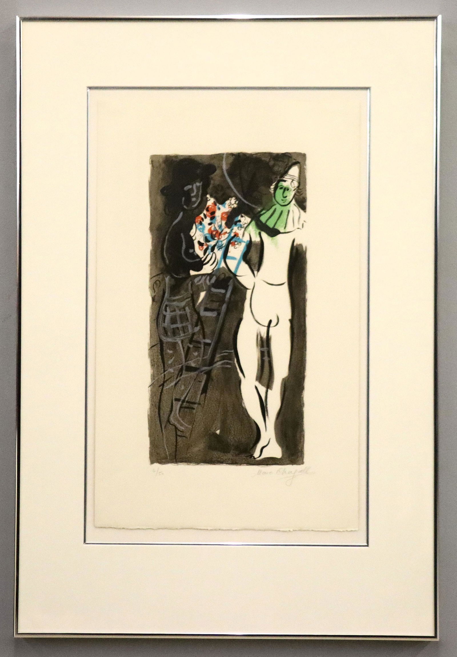 M. Chagall Color Lithograph (1 of 5)