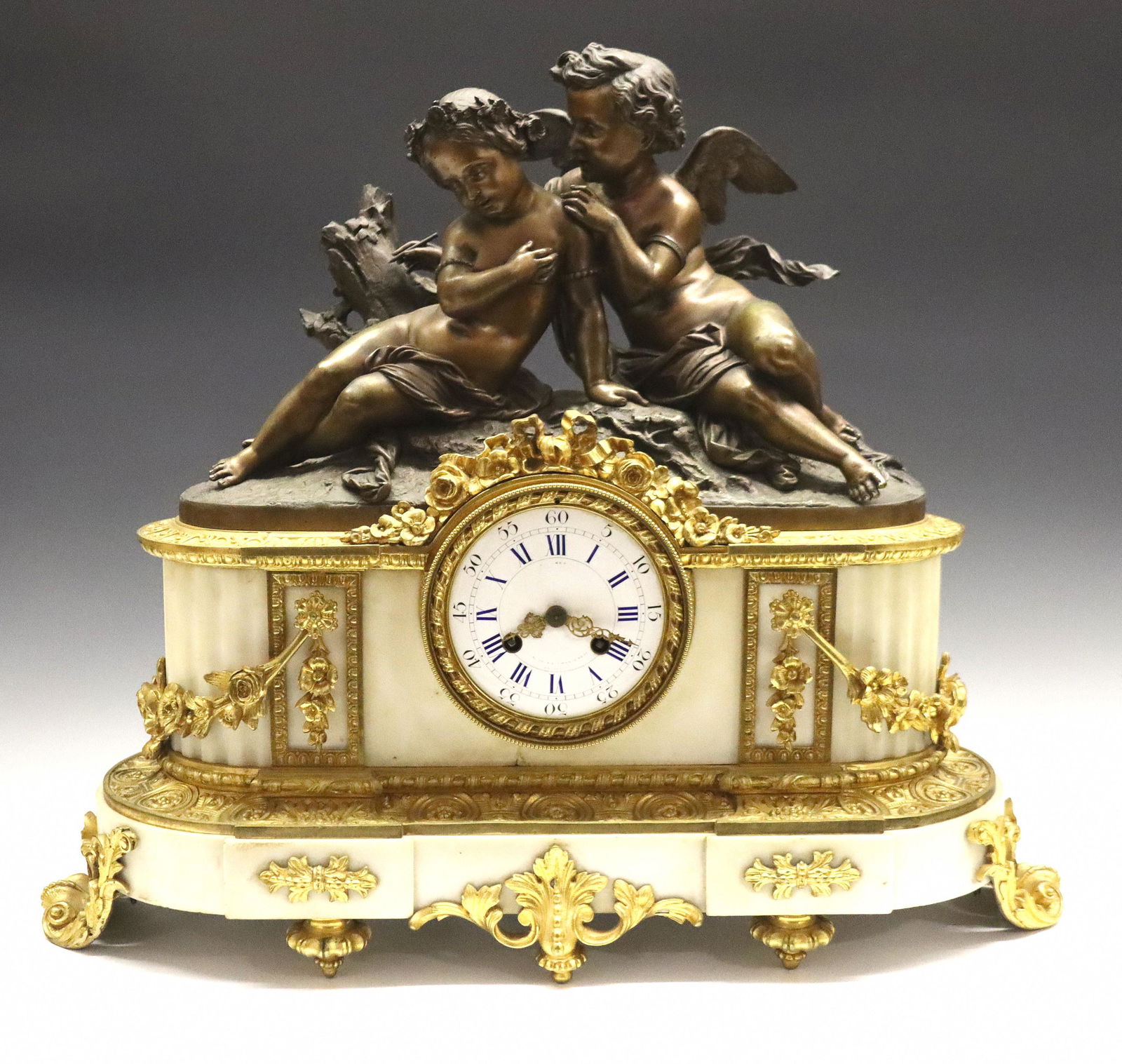 Louis XVI French Mantel Clock (1 of 3)
