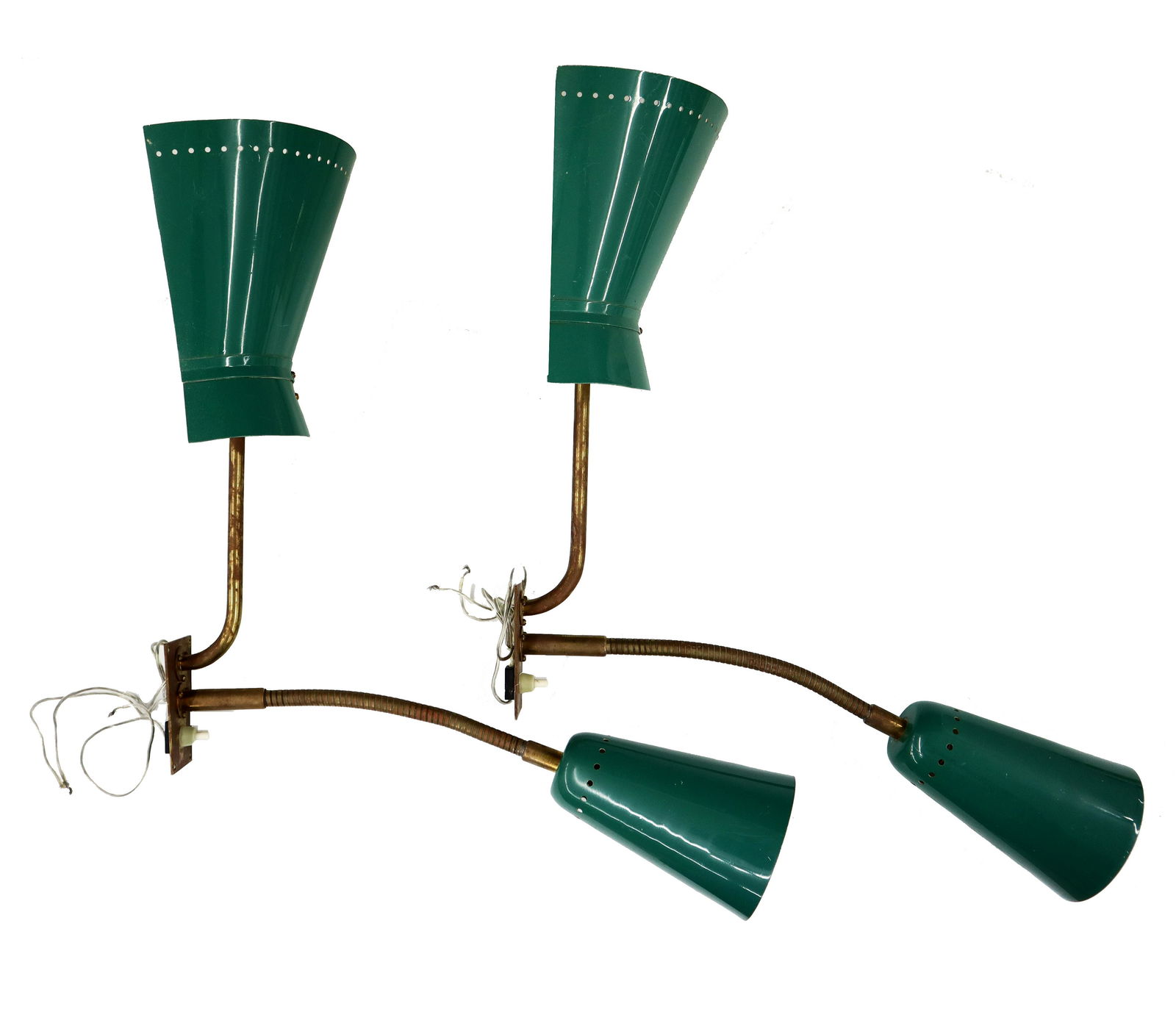 Pr Wall Sconces, attrib. Stilnovo (1 of 6)