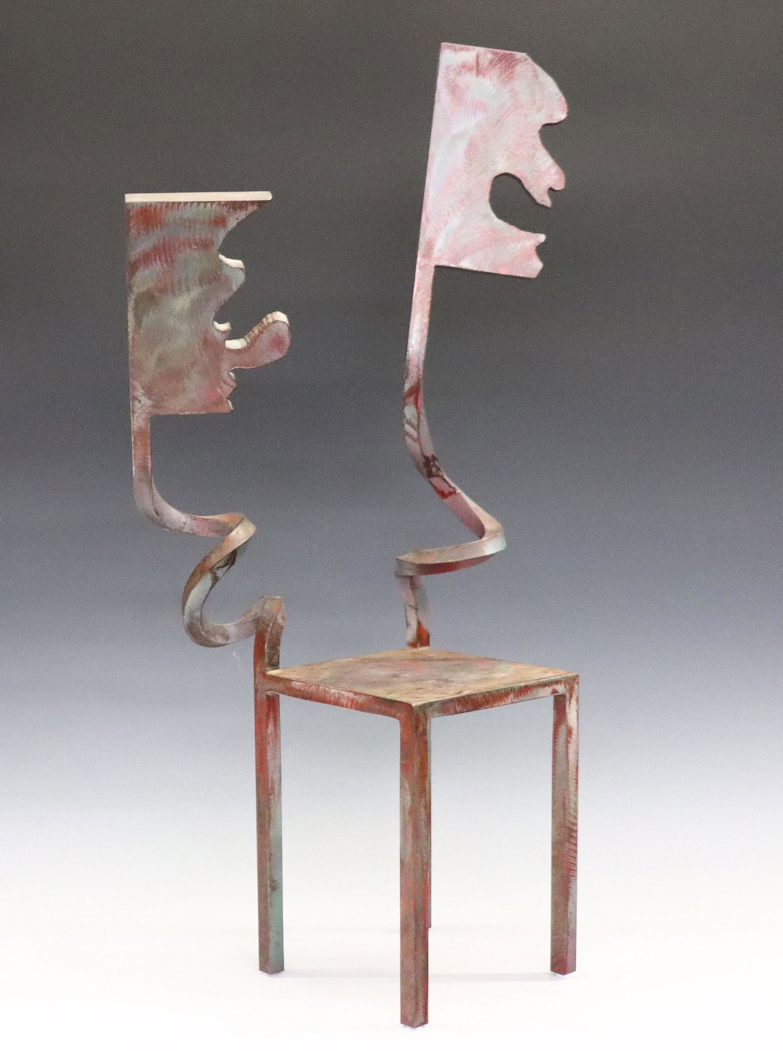 G. Kulak Steel Chair Sculpture (1 of 4)