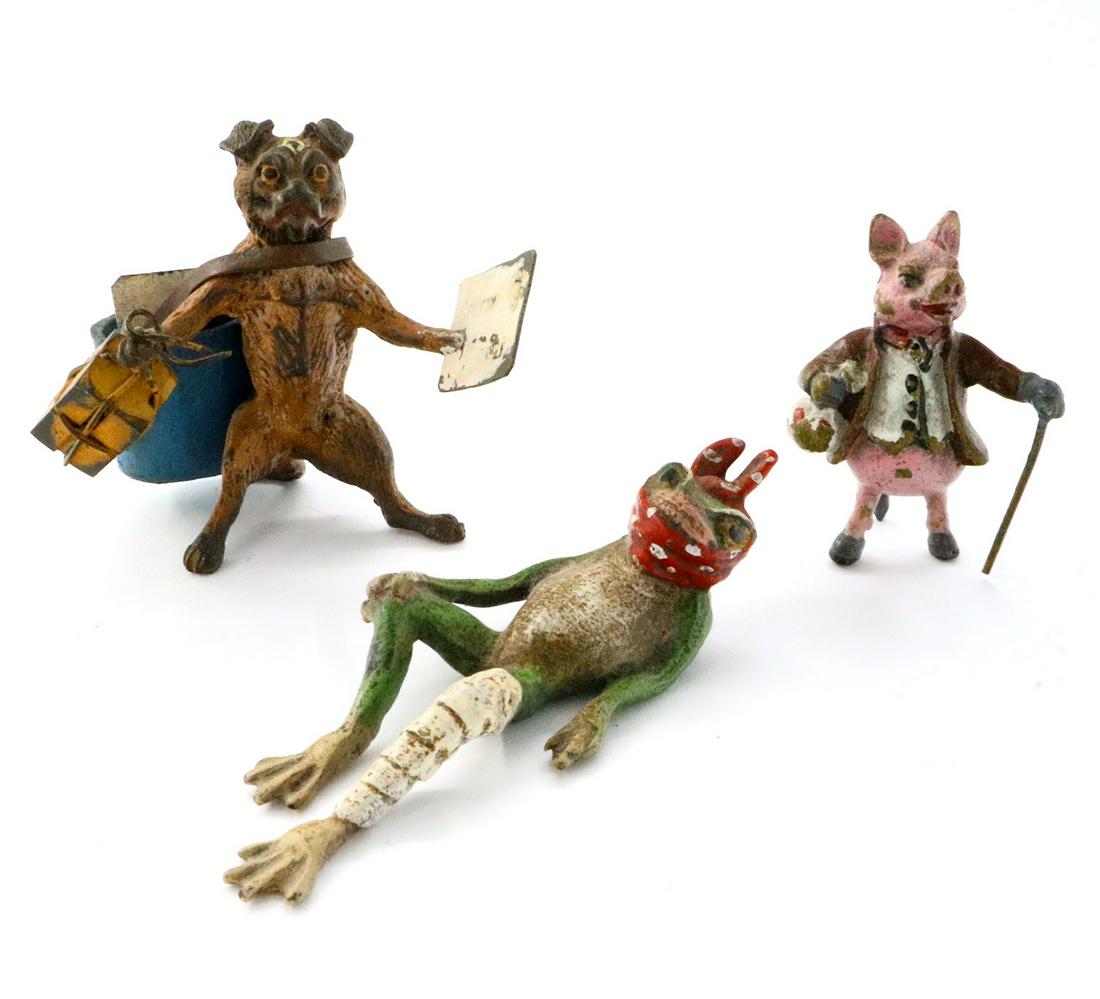 3 Austrian Bronze Miniatures (1 of 1)