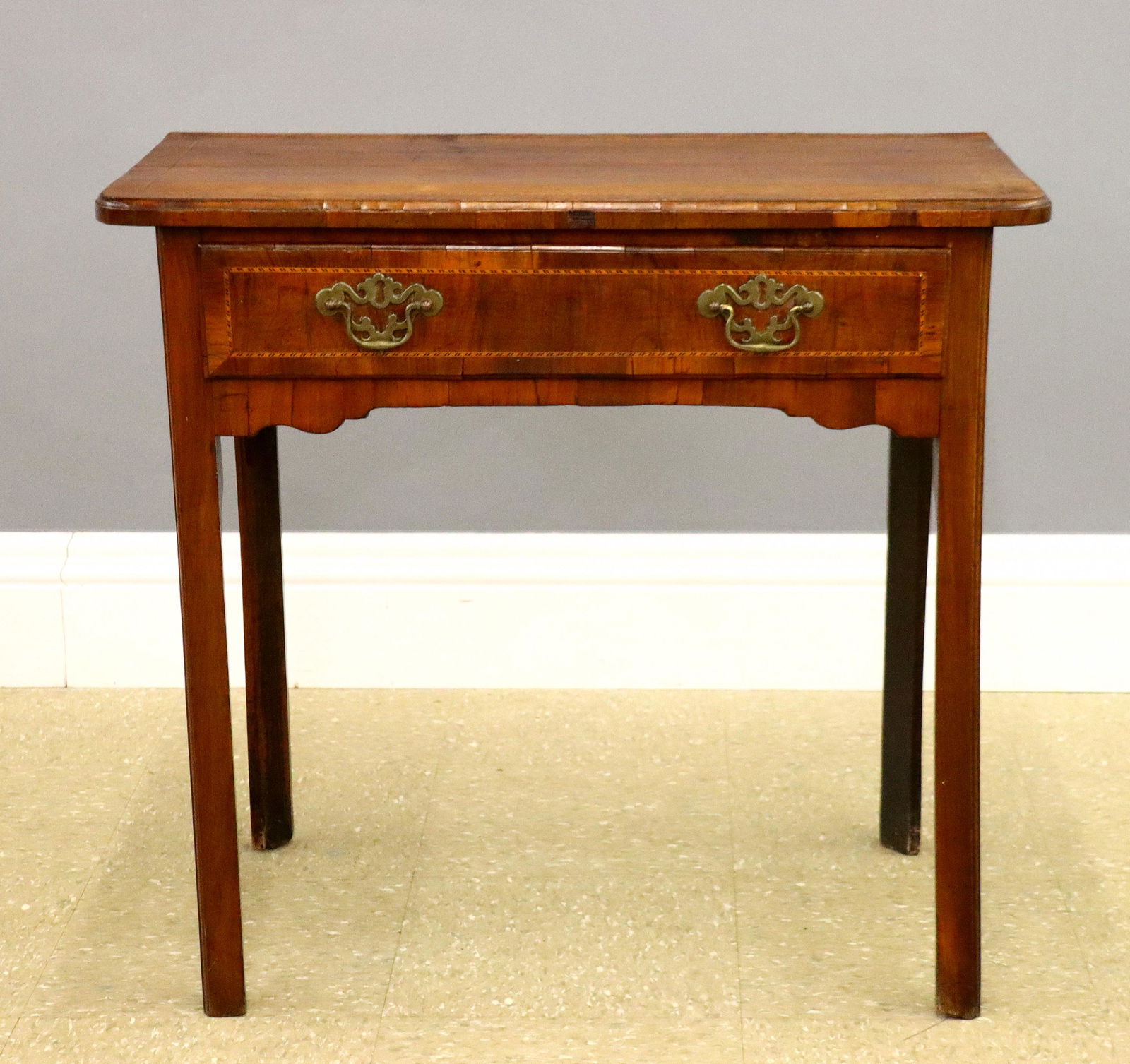 Country Chippendale Side Table (1 of 3)