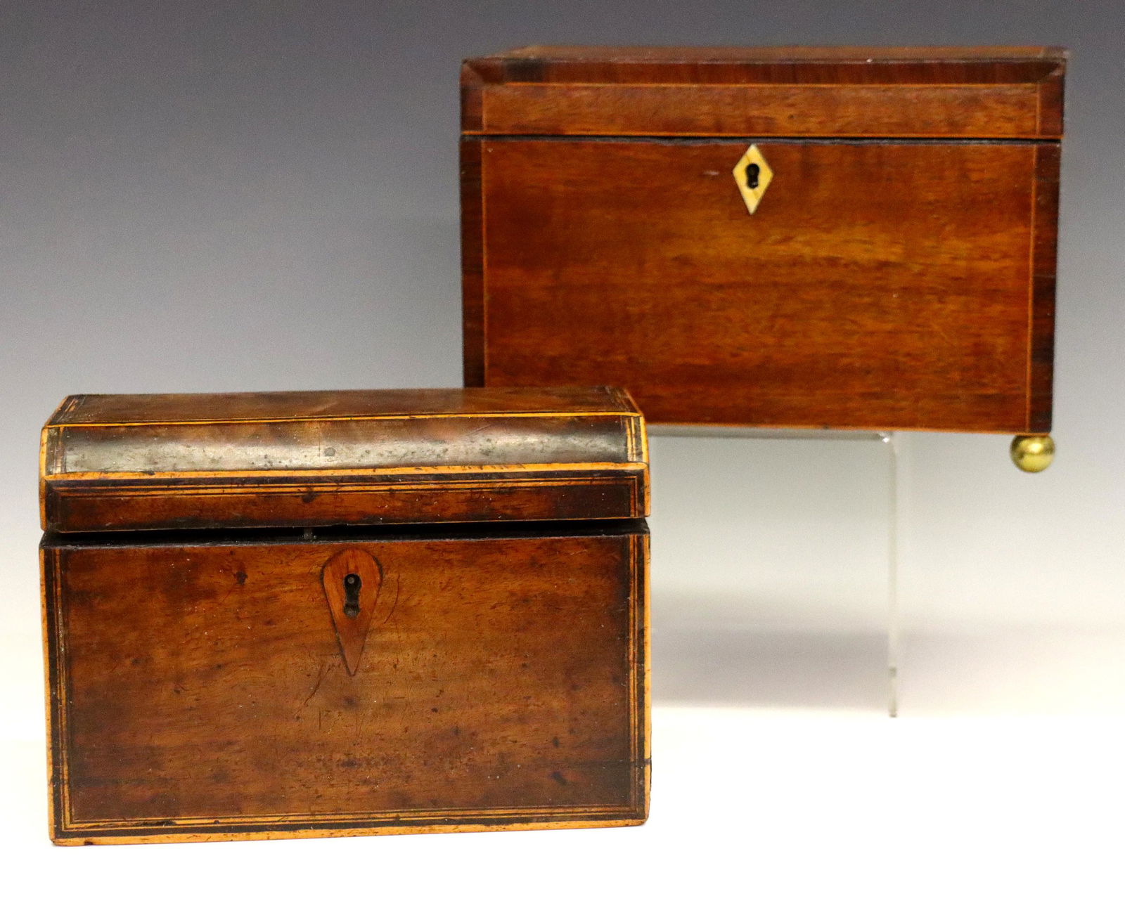 2 British Tea Caddies (1 of 2)