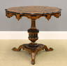 Venetian Marquetry Center Table