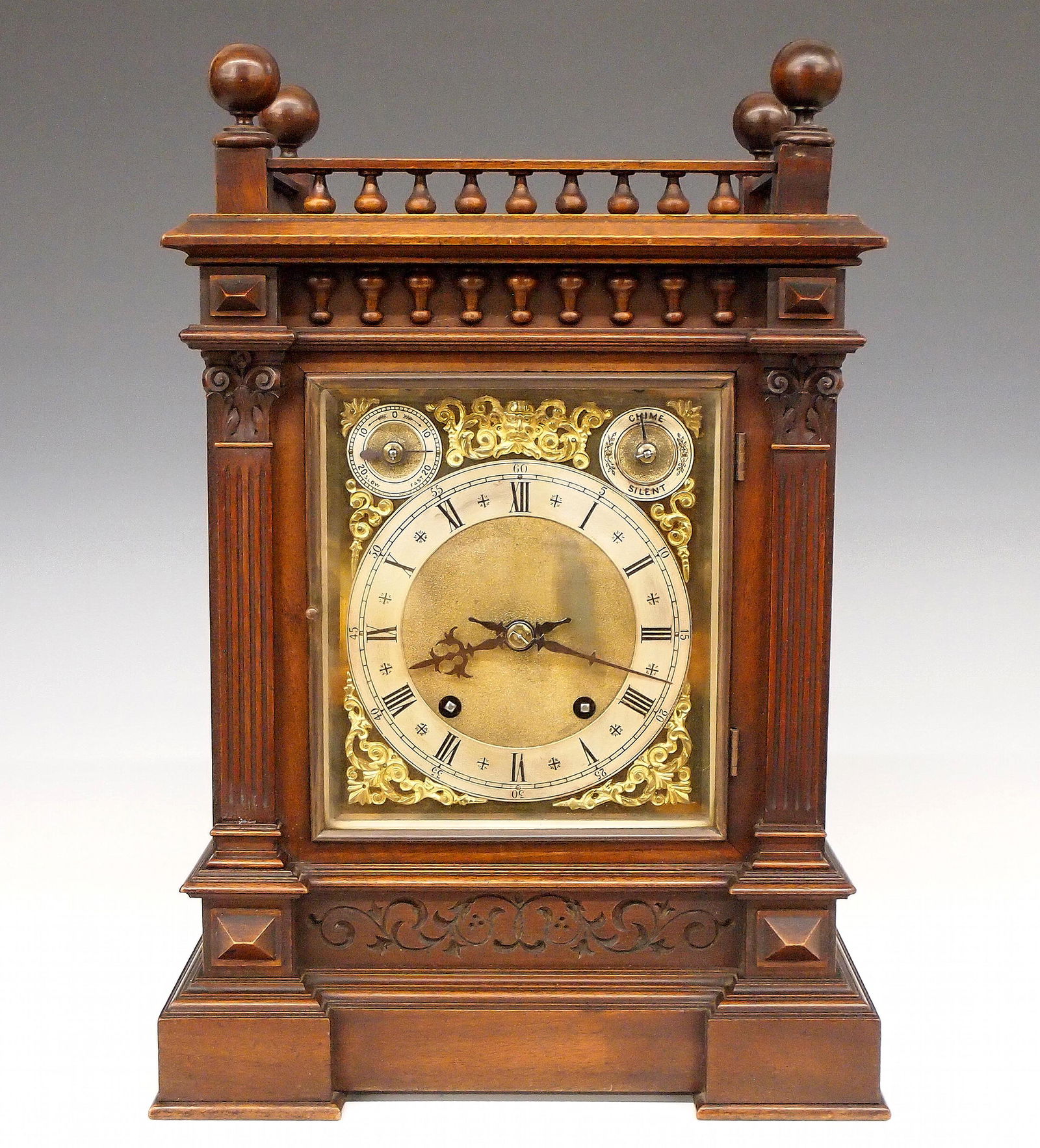 W & H Bracket Clock (1 of 5)
