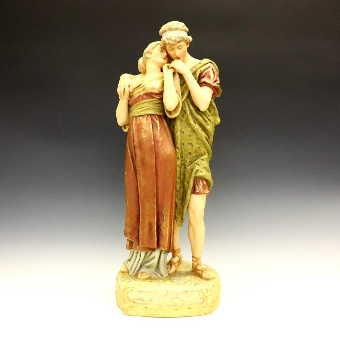 Royal Dux Figure (1 of 3)