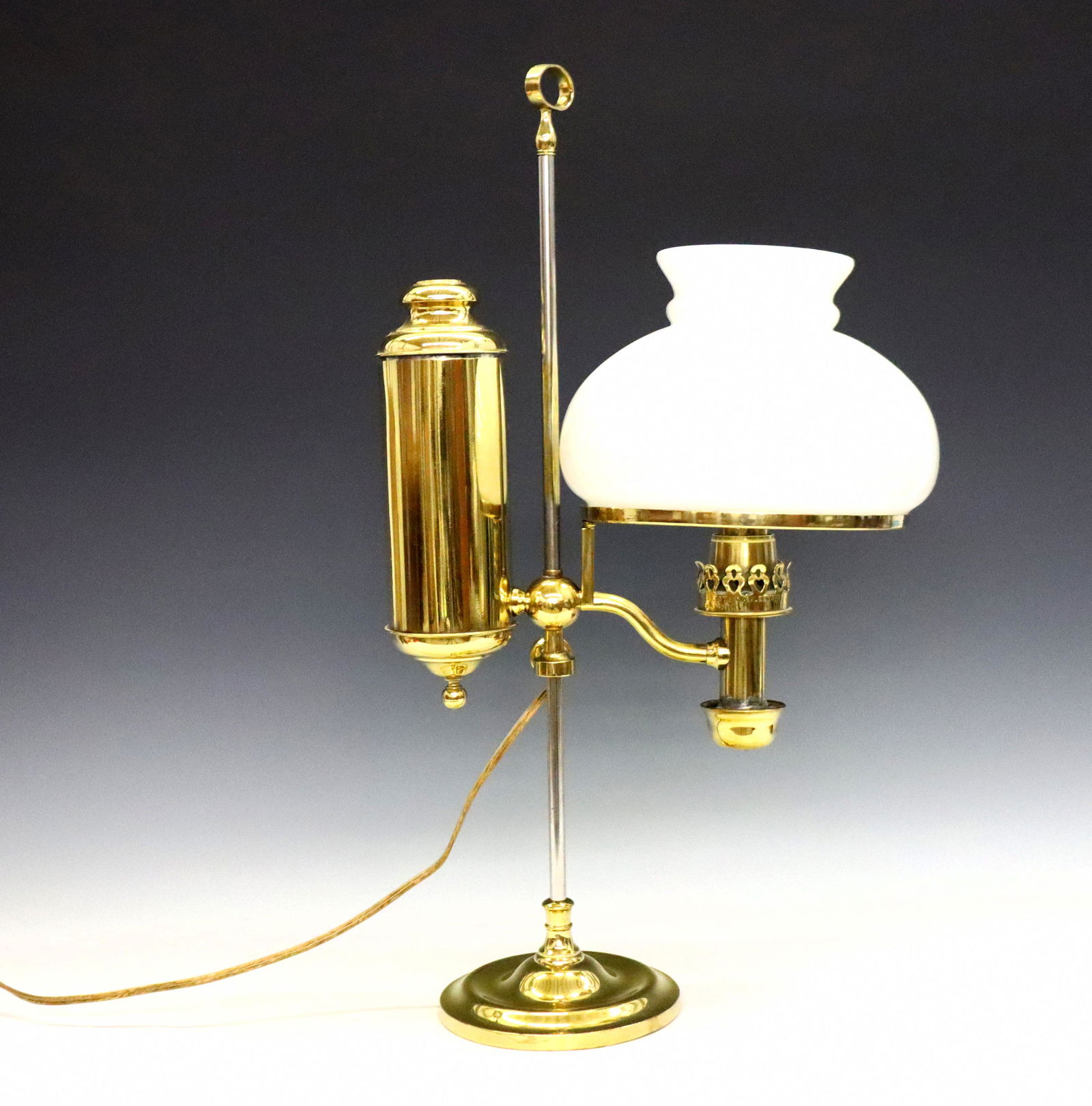 German Brass Student Lamp (1 of 2)