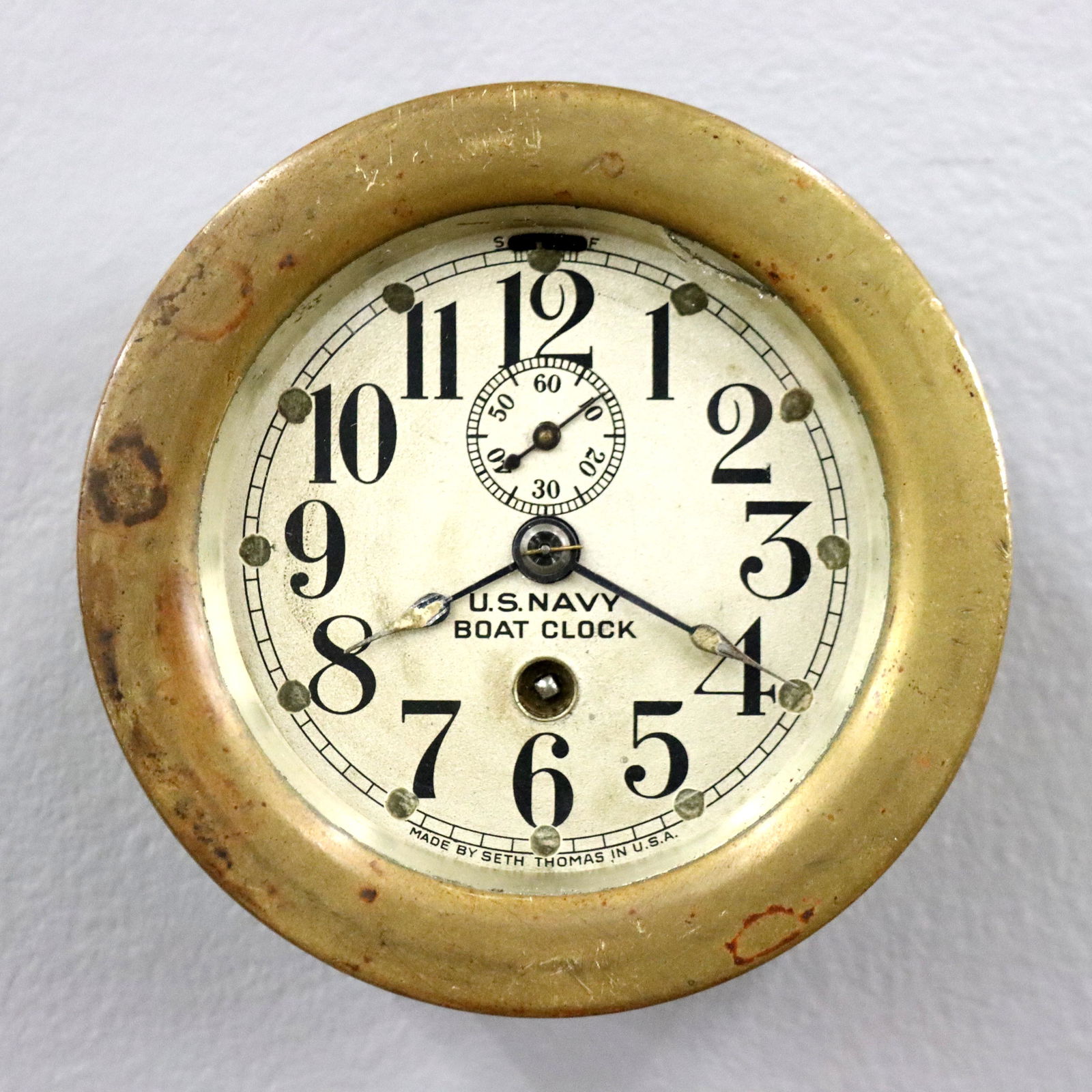 Seth Thomas Ship's Clock (1 of 1)