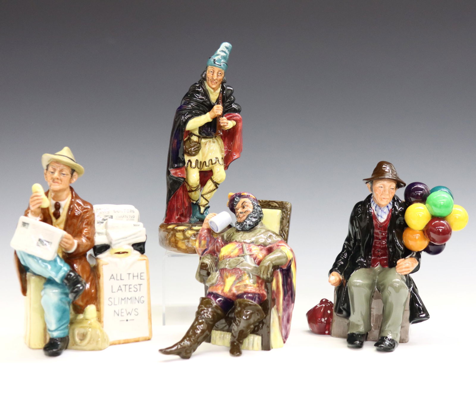 4 Royal Doulton Figures (1 of 3)