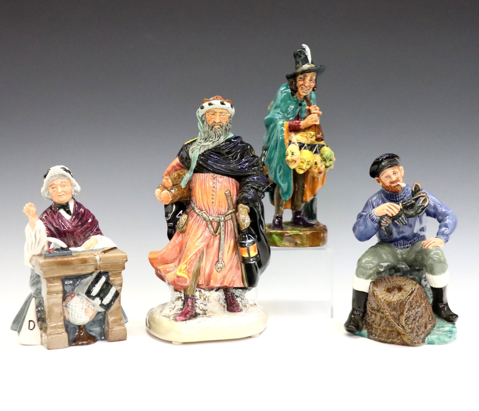 4 Royal Doulton Figures (1 of 3)