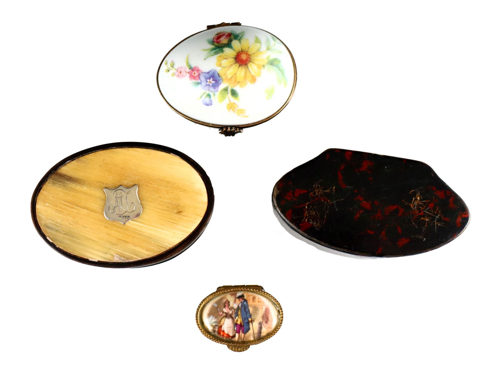 4 Pill & Trinket Boxes (1 of 1)