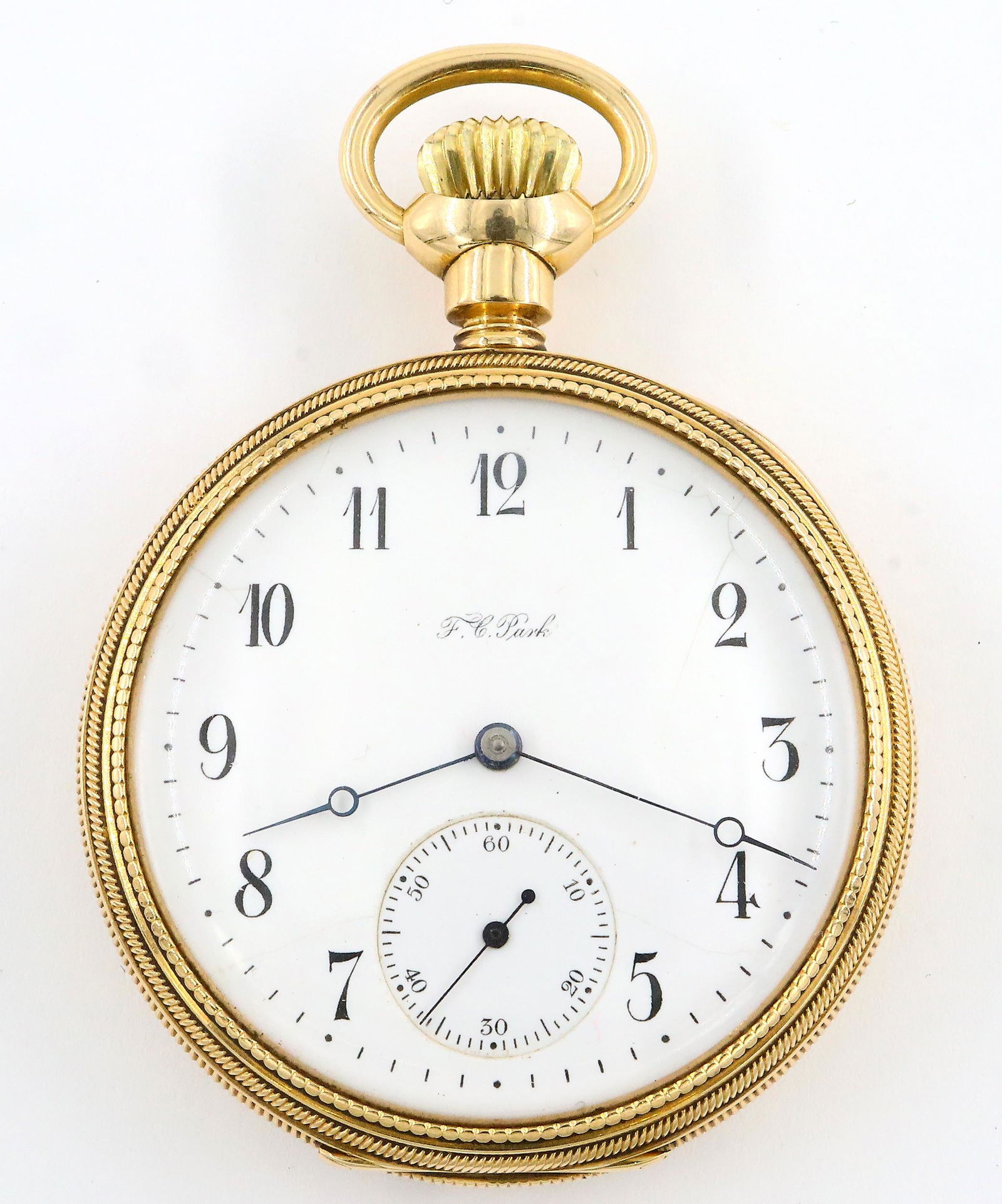 14k Gold Hamilton Private Label Watch (1 of 5)