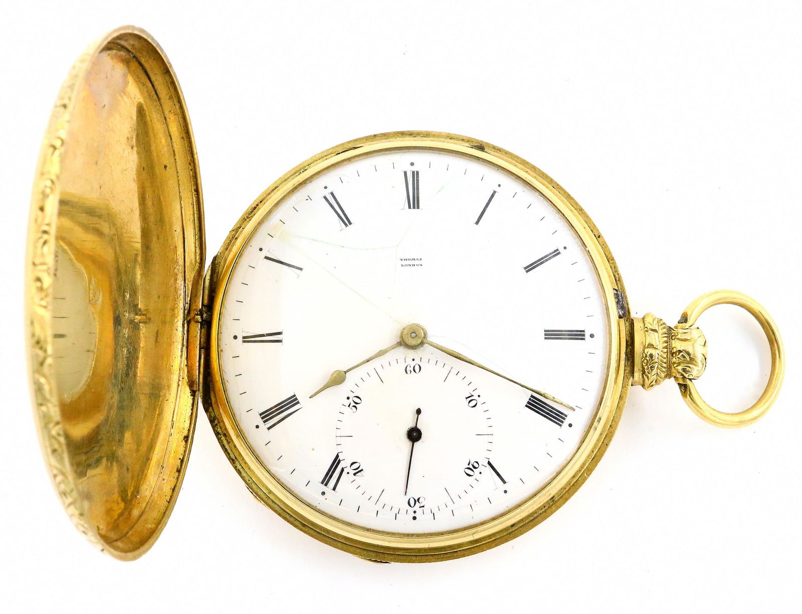 14k Gold Tobias Pocket Watch (1 of 7)