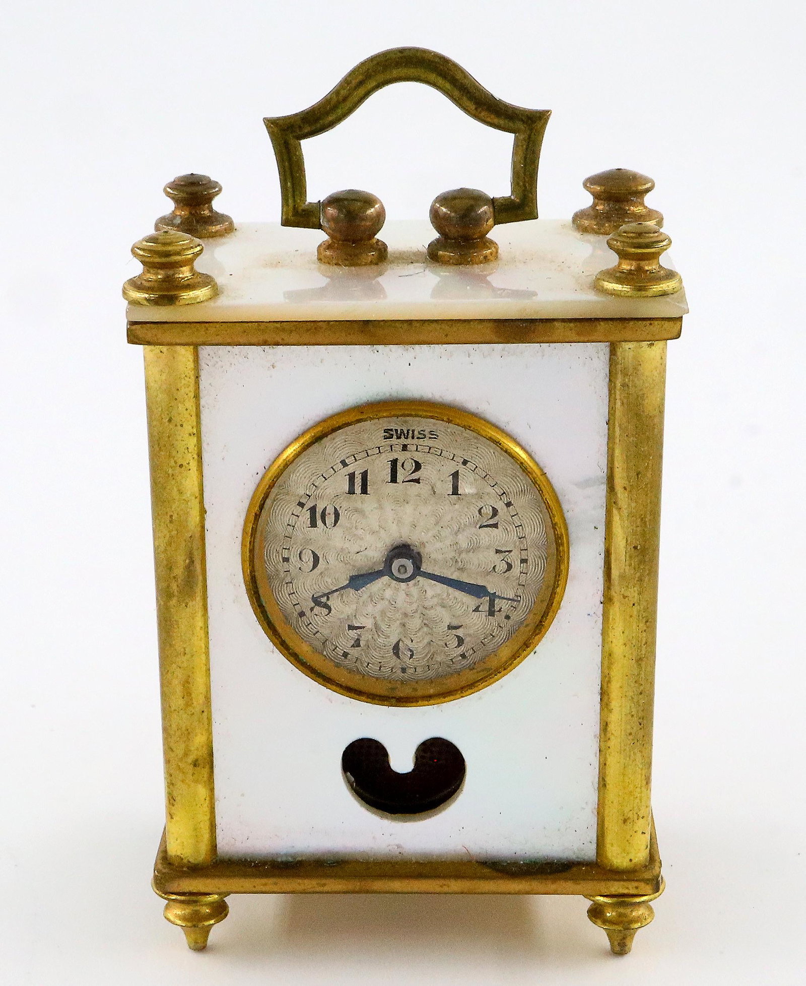 Swiss Mini Carriage Clock (1 of 4)
