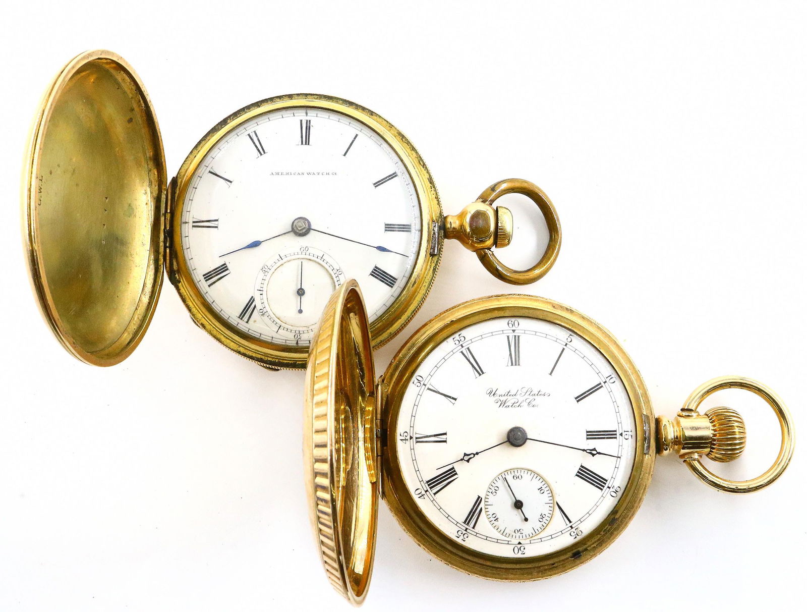 2 AWW Co. Pocket Watches (1 of 4)