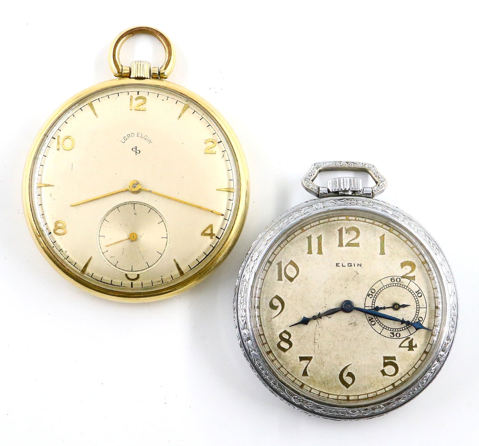 2 Elgin Pocket Watches (1 of 3)