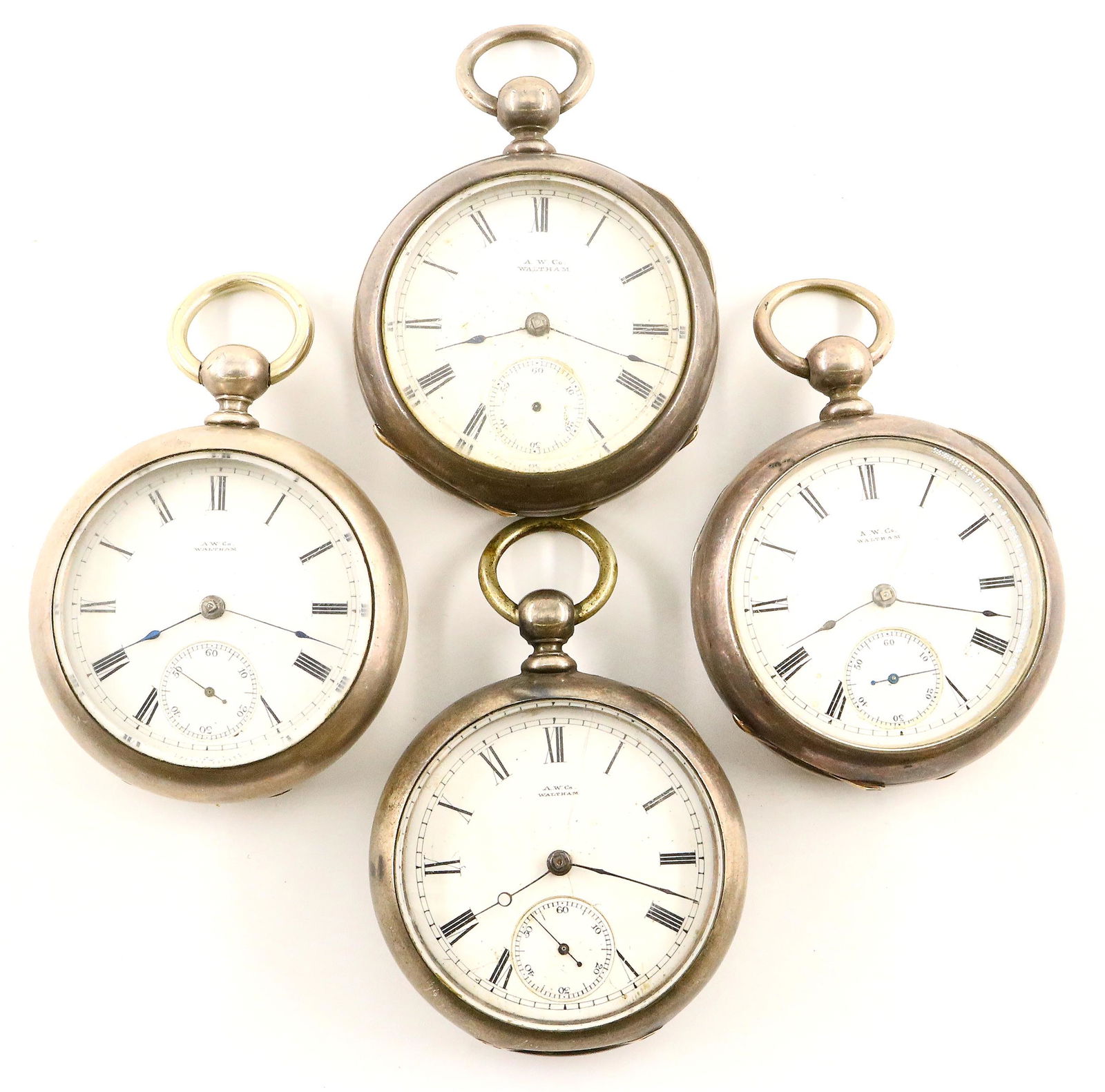 4 AWW Co. P. S. Bartlett Pocket Watches (1 of 3)