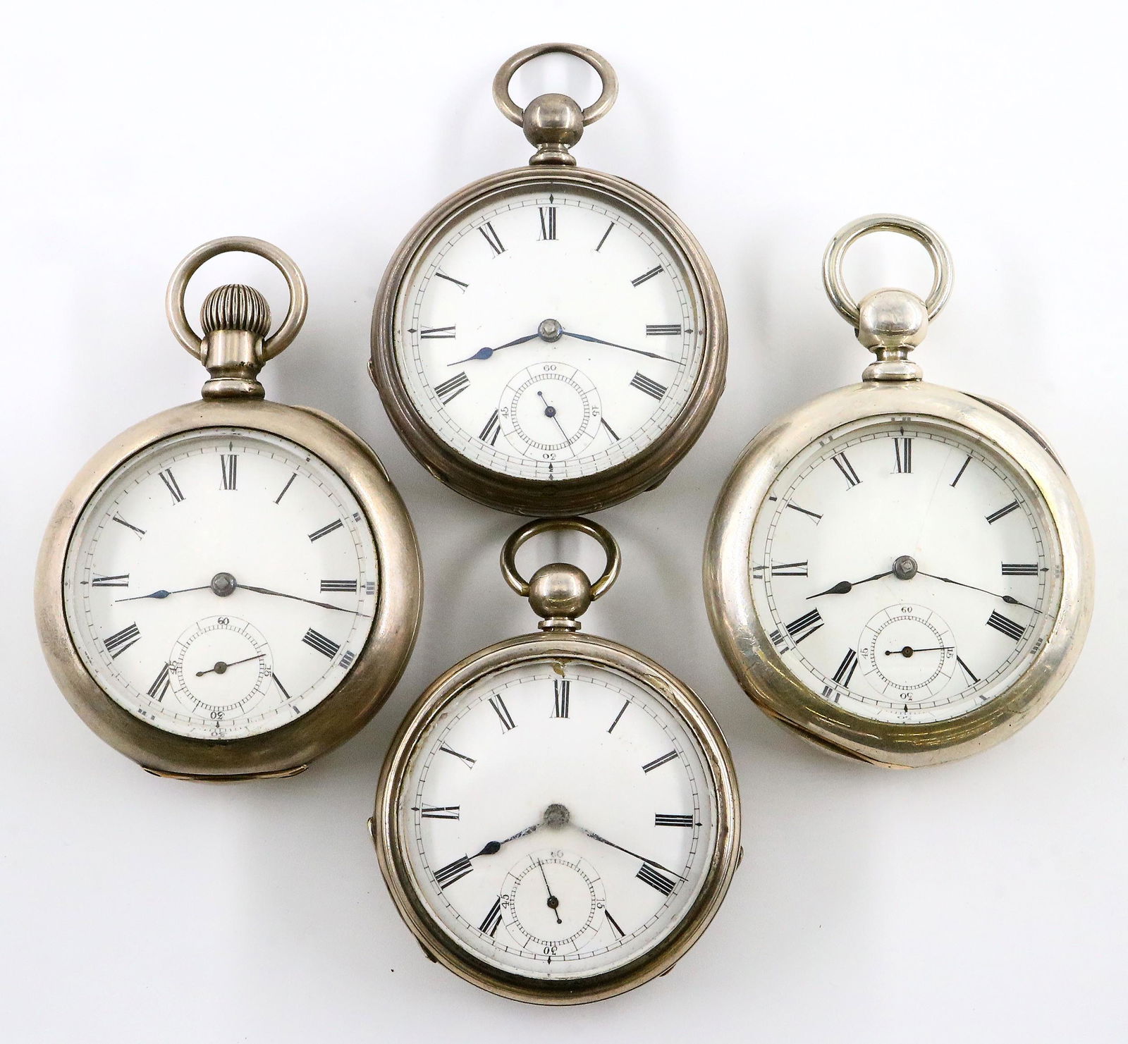 4 AWW Co. Broadway Model Pocket Watches (1 of 3)