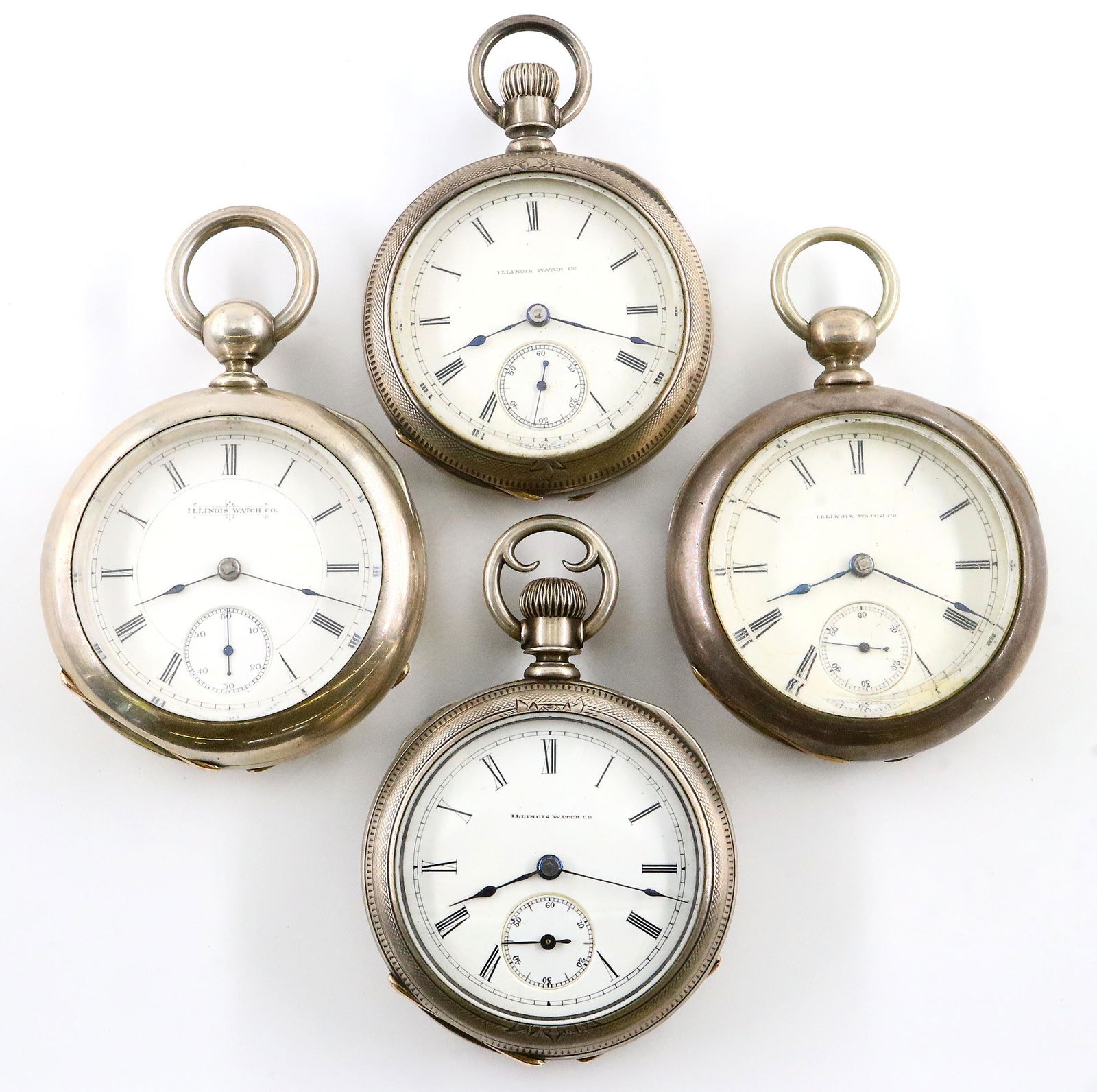 4 Illinois Pocket Watches (1 of 3)