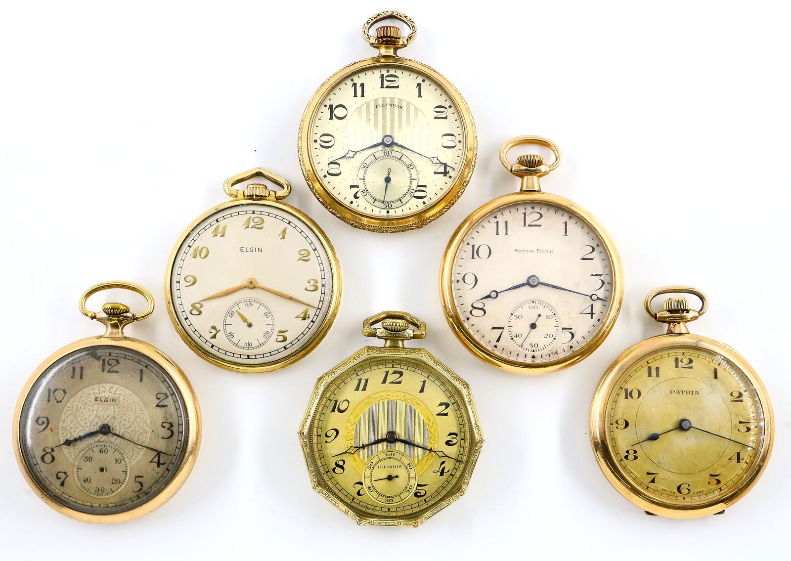 6 Pocket Watches (1 of 3)
