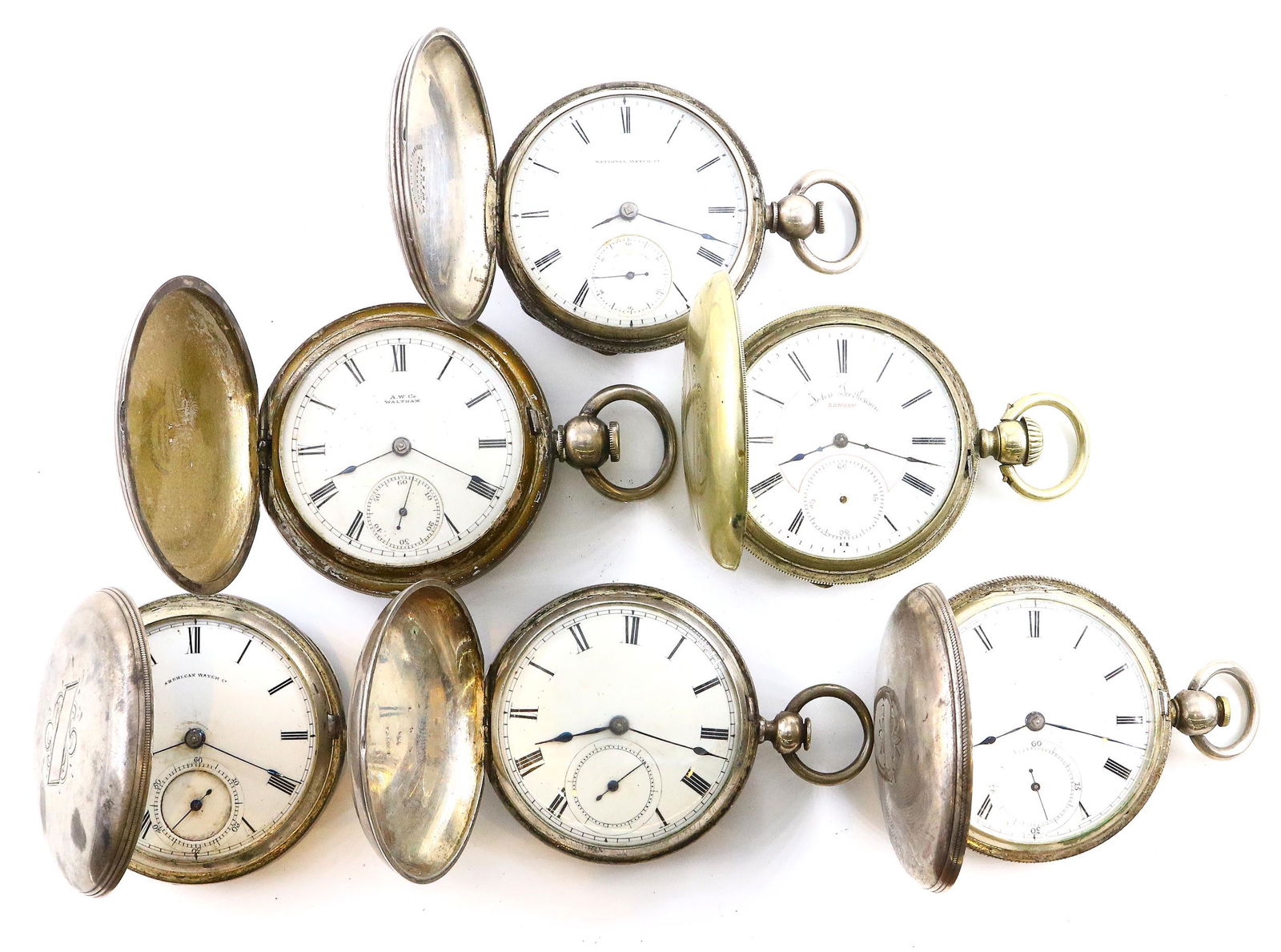 6 Pocket Watches (1 of 3)