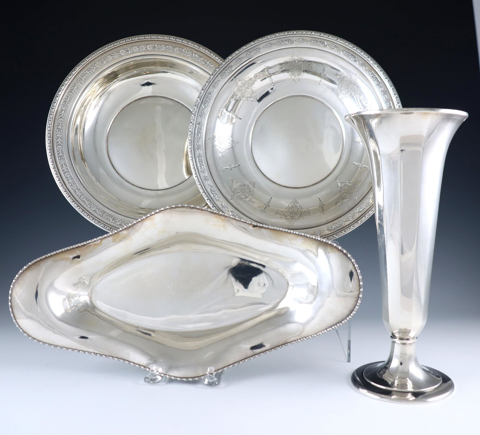 4 pcs Sterling Including Tiffany (1 of 1)