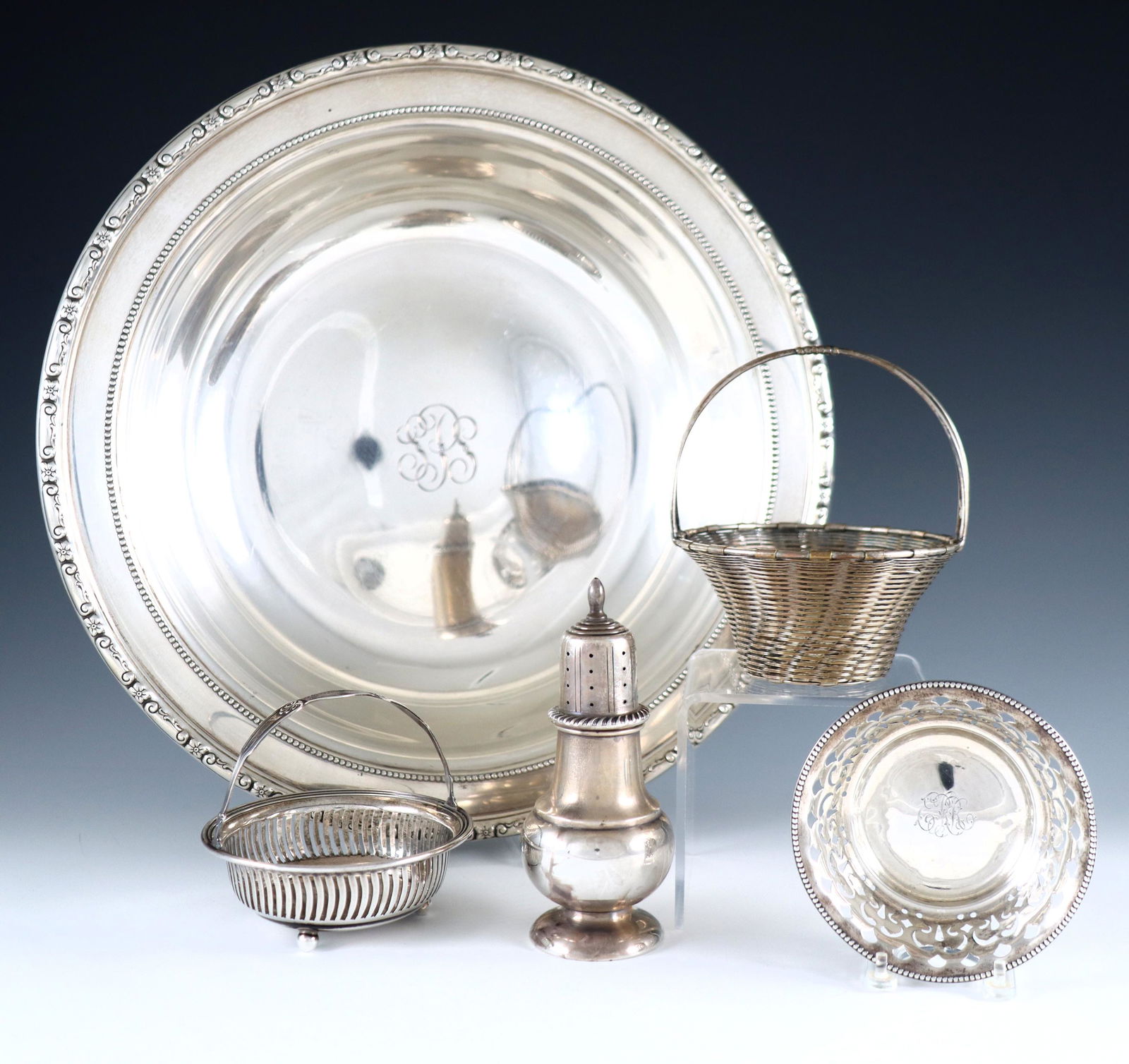 5 pcs Sterling & Silverplate (1 of 1)