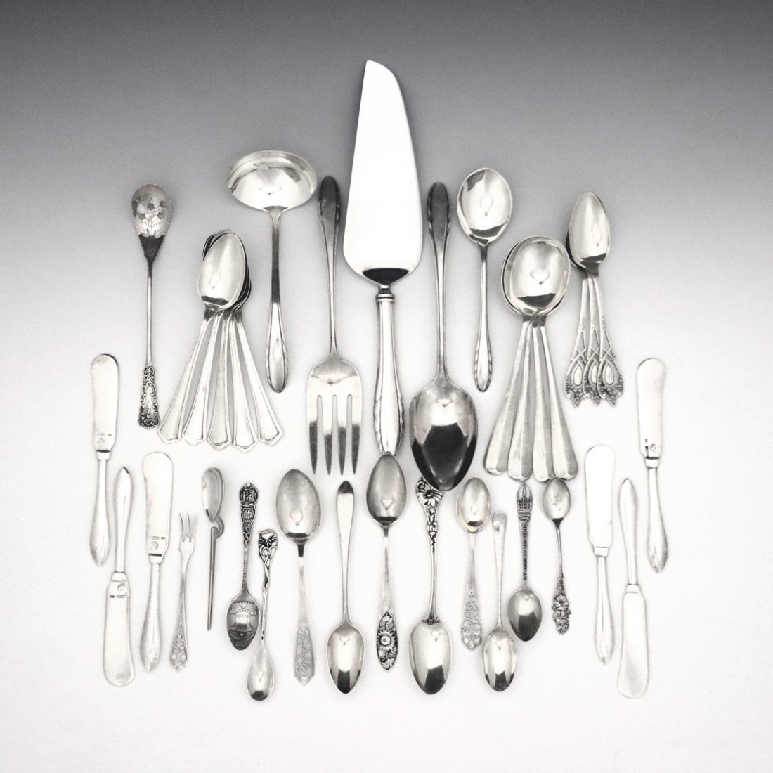 36 pcs Sterling Flatware (1 of 1)