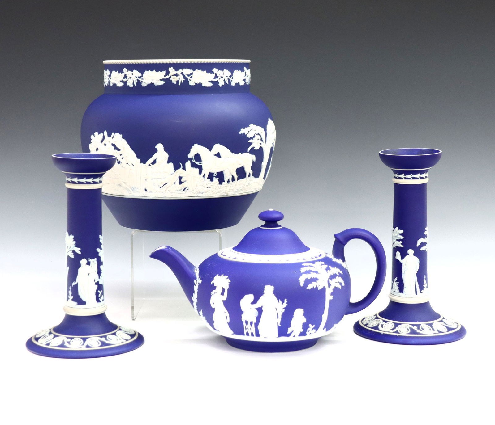 4 pc Wedgwood & Adams Jasperware (1 of 1)