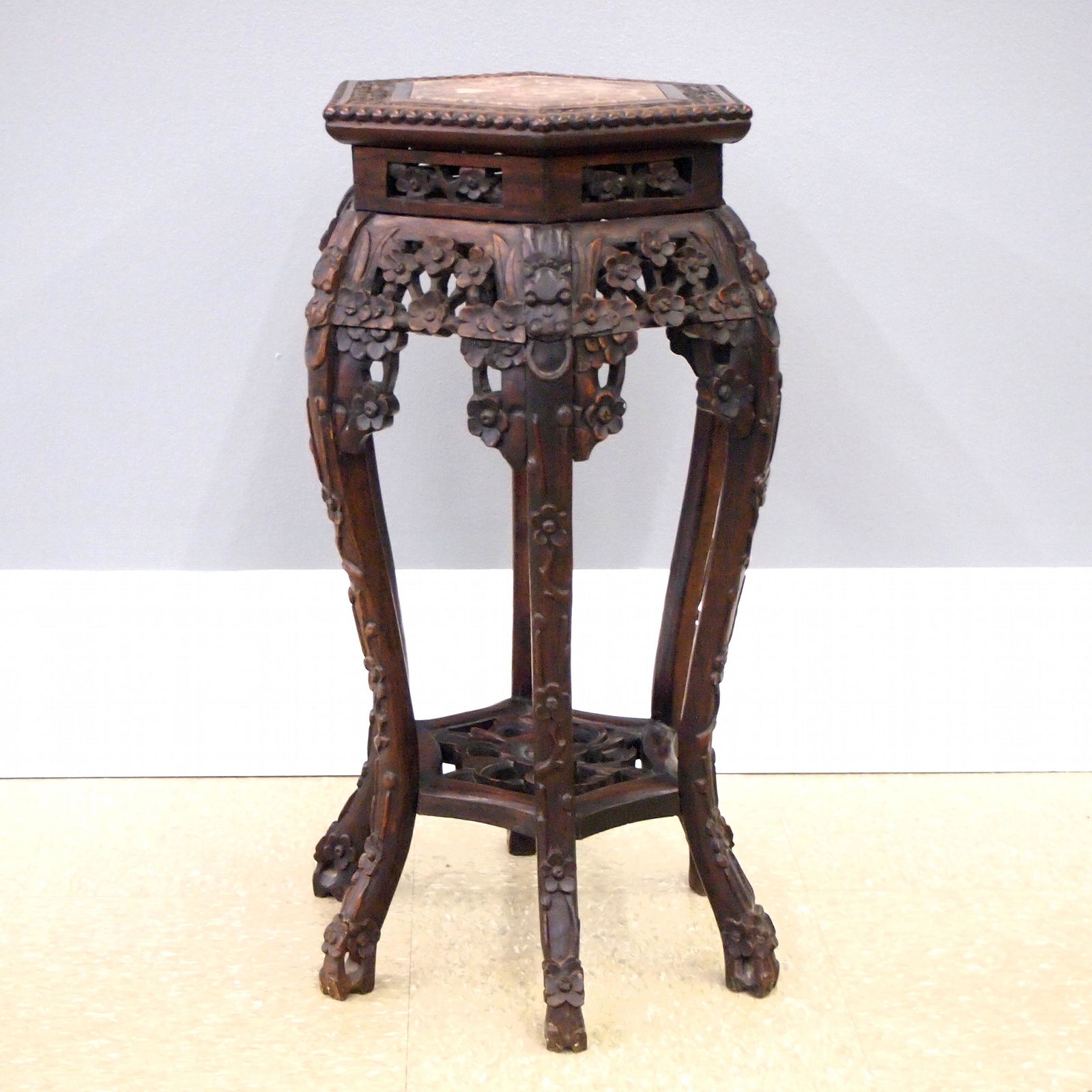 Chinese Rosewood  Stand (1 of 2)