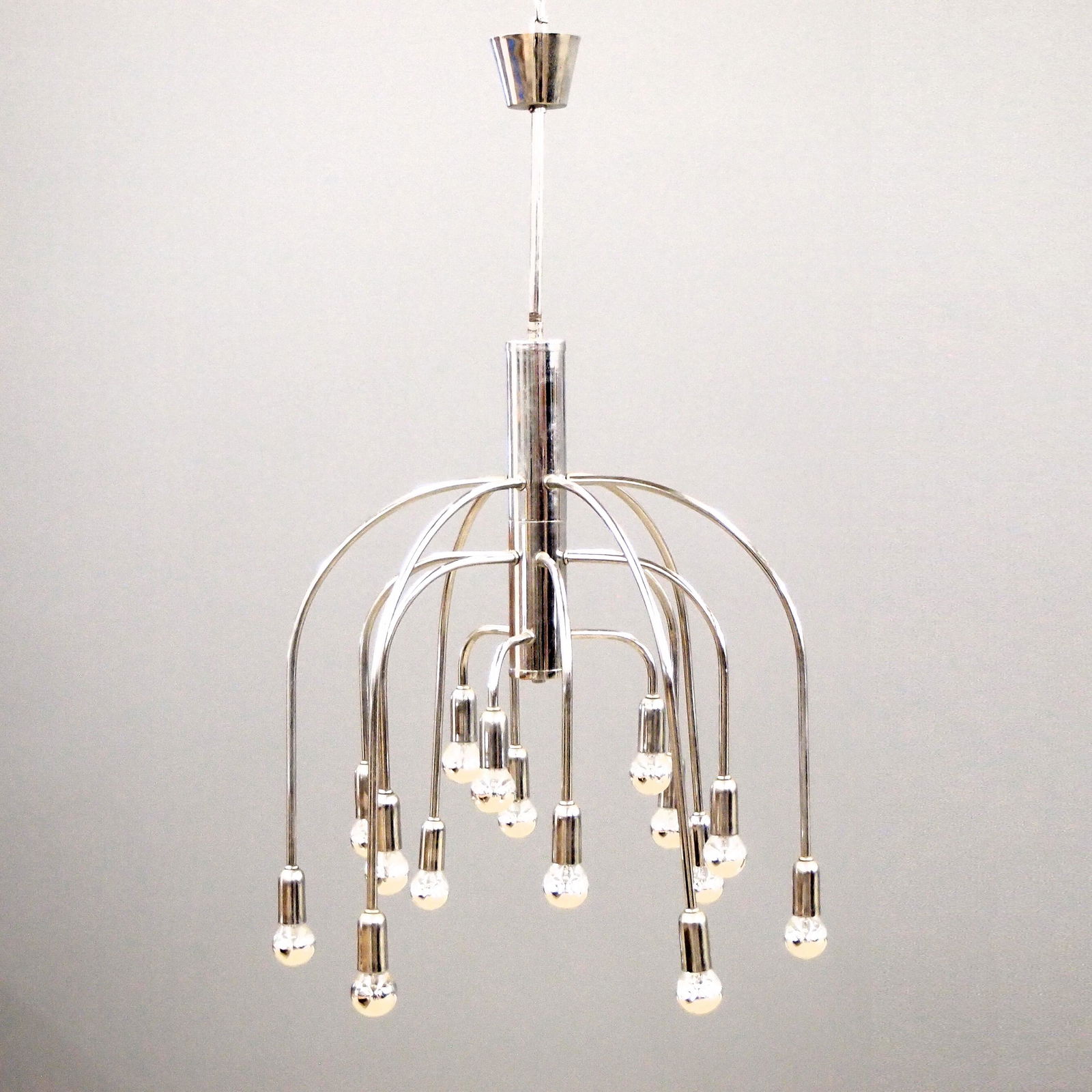 Space Age Chrome Chandelier (1 of 1)
