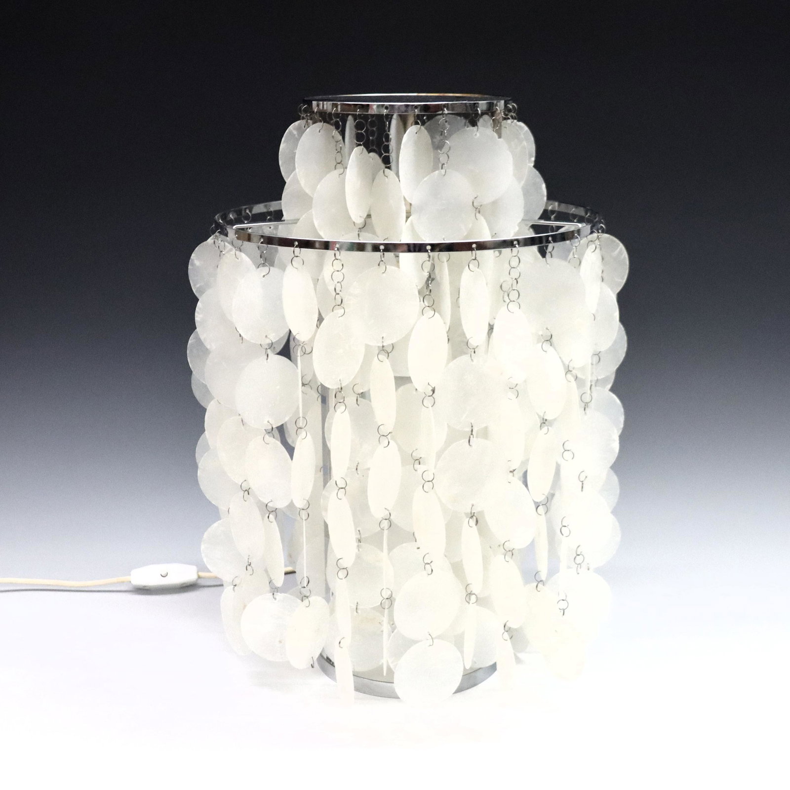 V. Panton Capiz Shell Table Lamp (1 of 8)