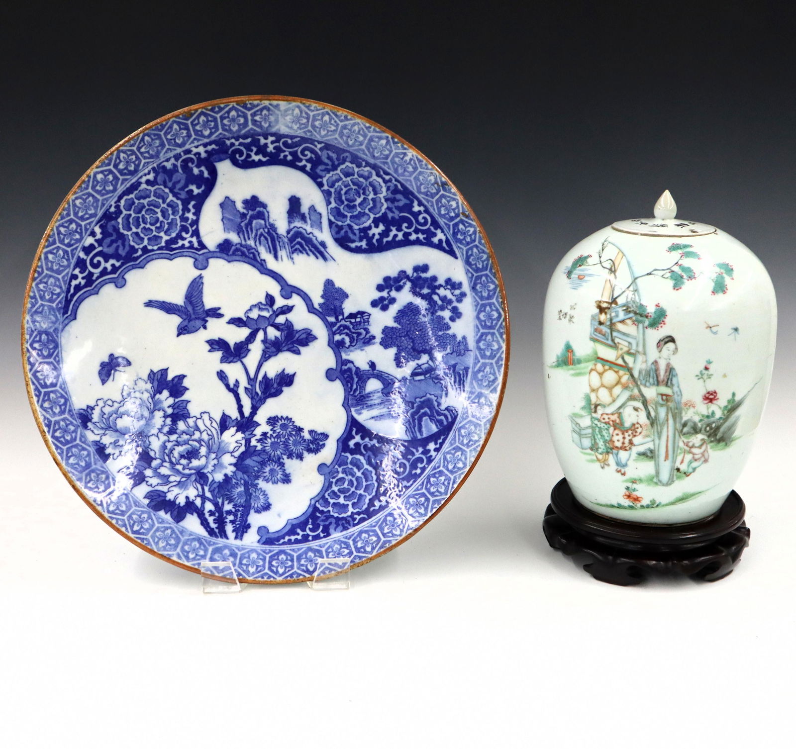 2 pcs Chinese Pottery (1 of 6)