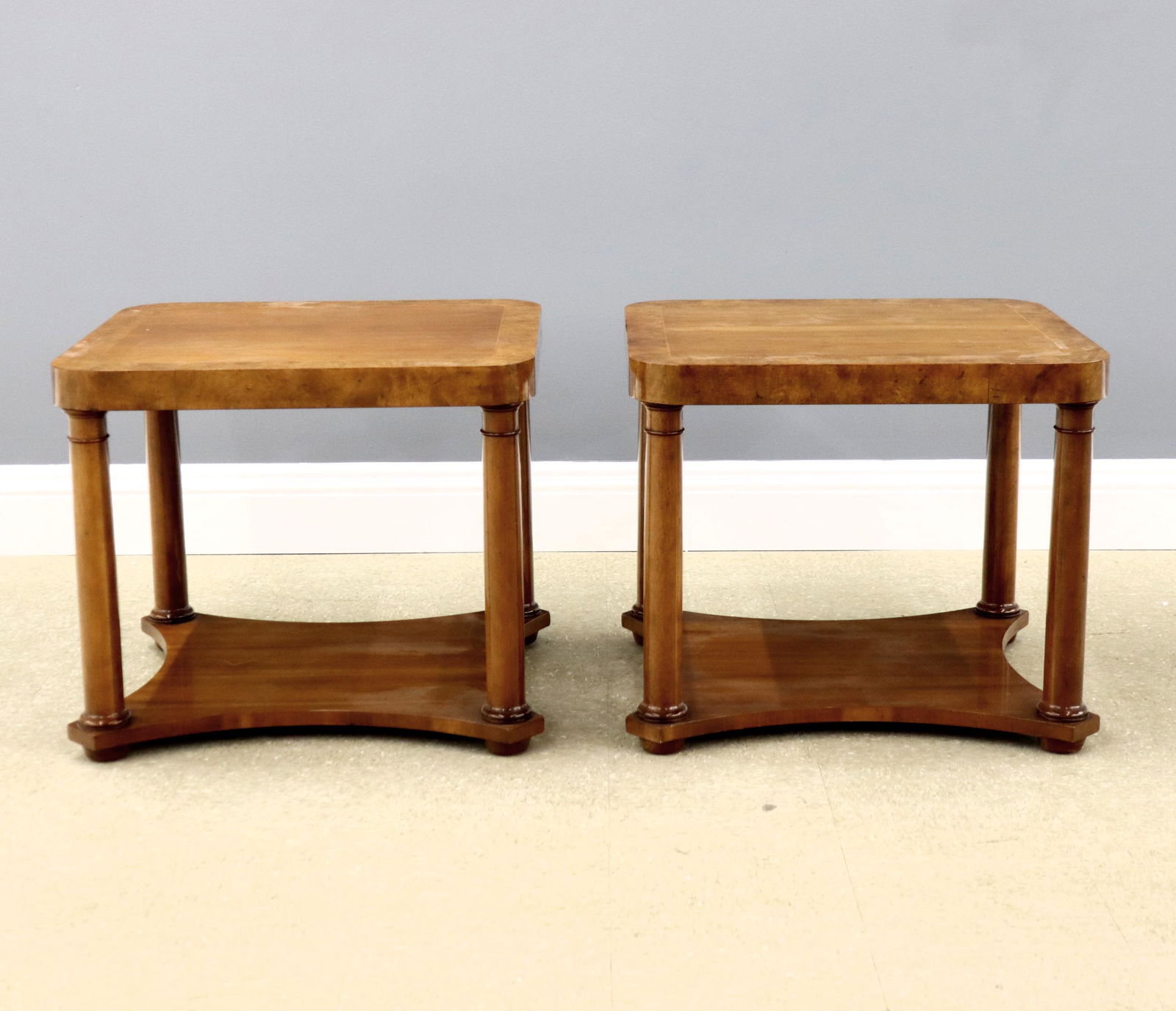 Pr Baker Empire Style Side Tables (1 of 2)