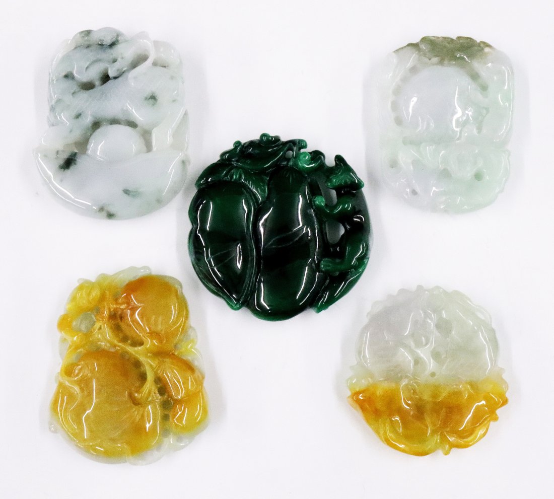 5 Chinese Medallions (1 of 2)