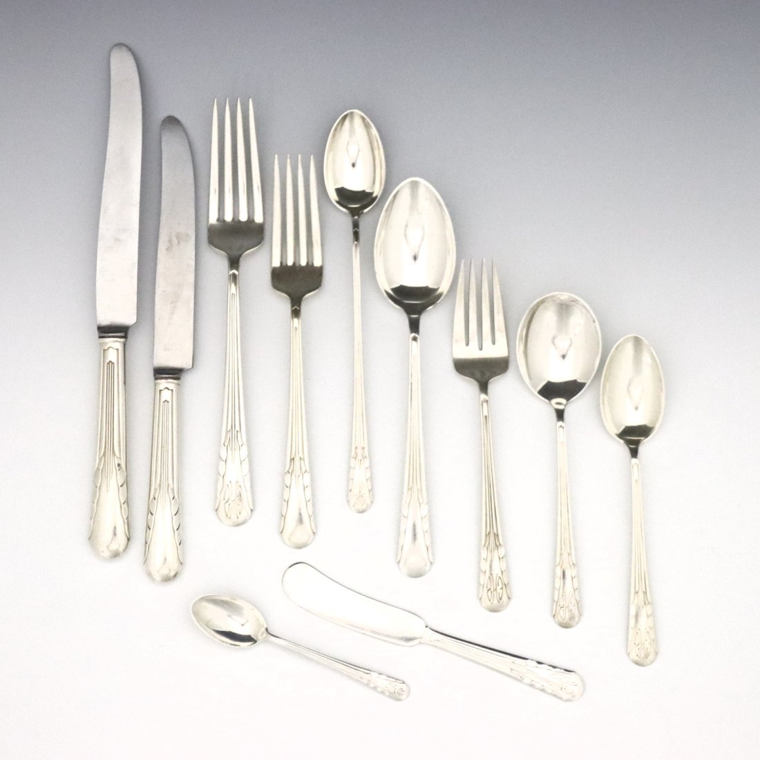 International Orchid Sterling Flatware (1 of 2)