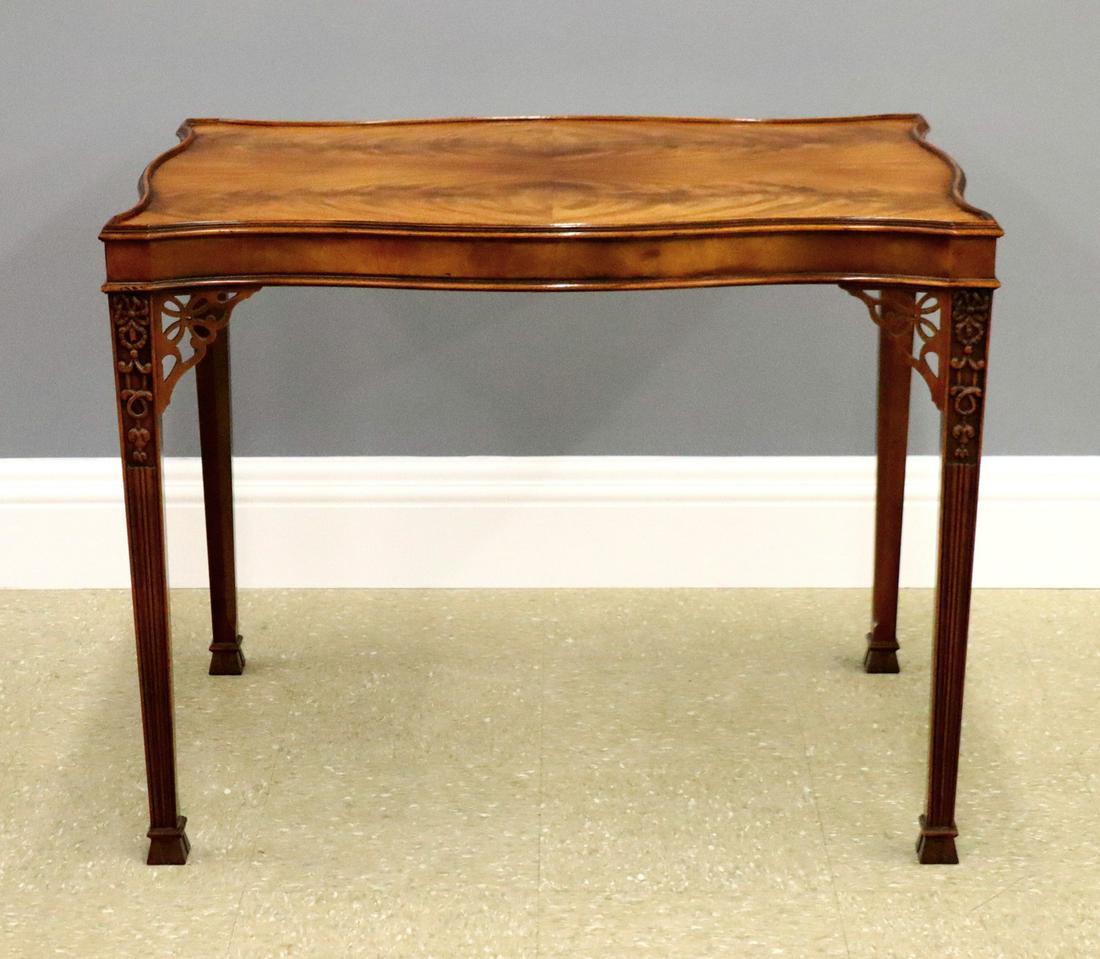 Baker Chippendale Silver Table (1 of 3)