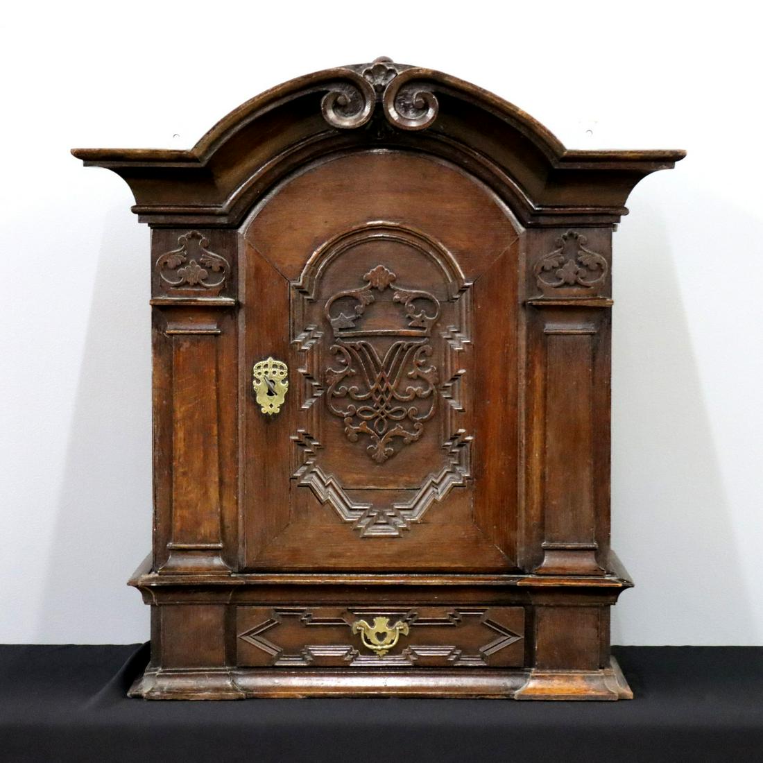 Early German Wall Cabinet (1 of 2)