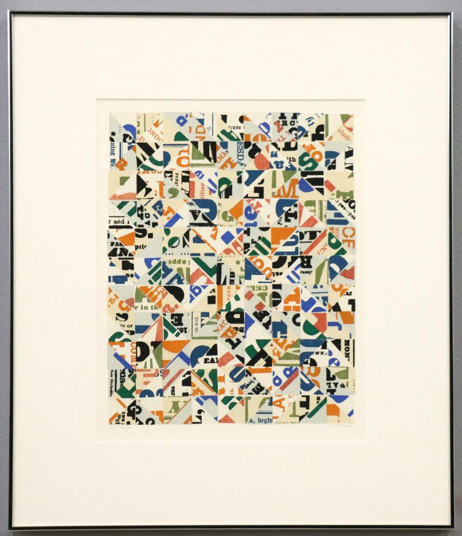 N. Ives Screenprint (1 of 3)