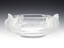 Lalique Pivoine Crystal Center Bowl