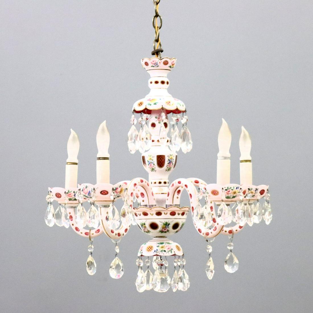Murano Glass Chandelier (1 of 2)