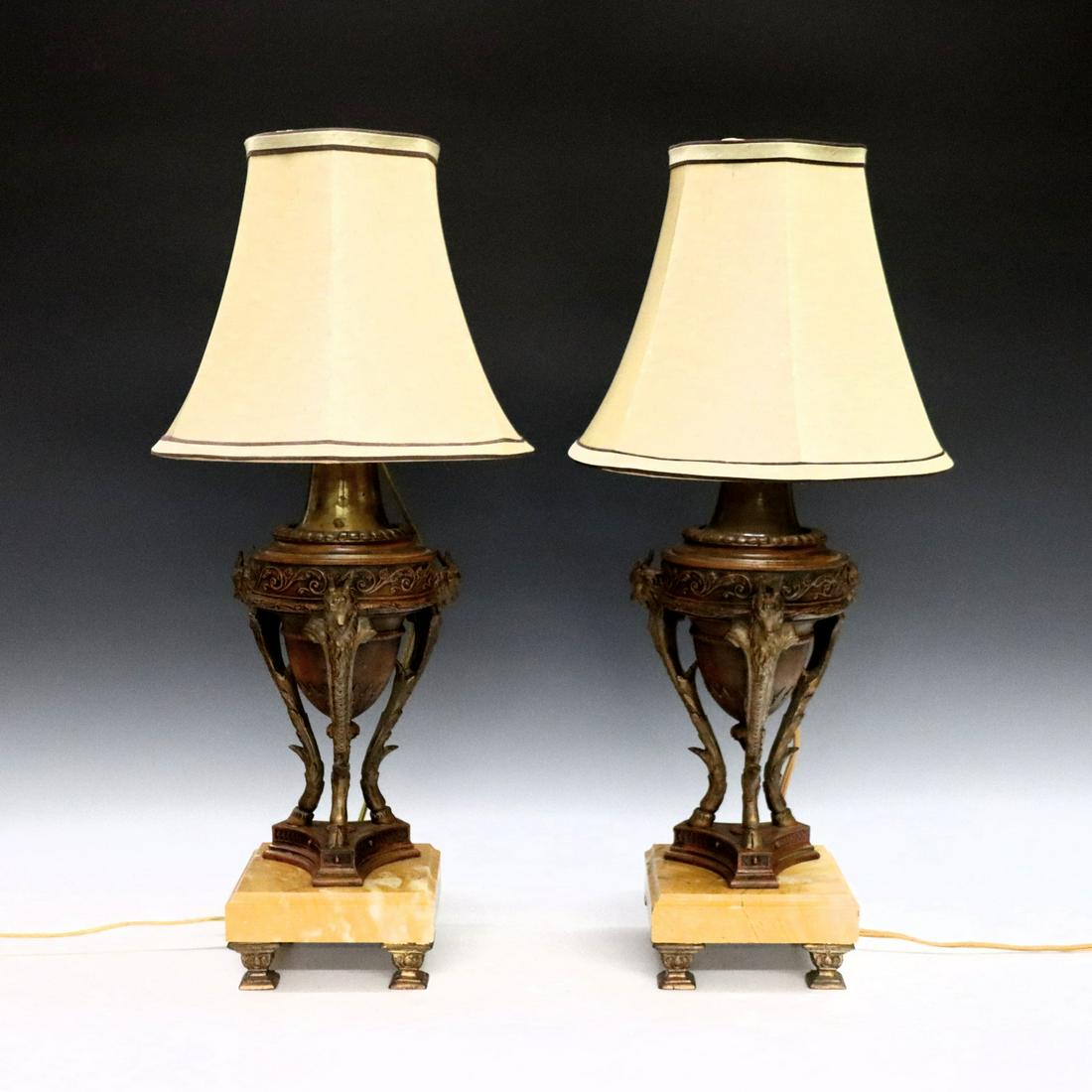 Pr French Louis XVI Style Lamps (1 of 2)