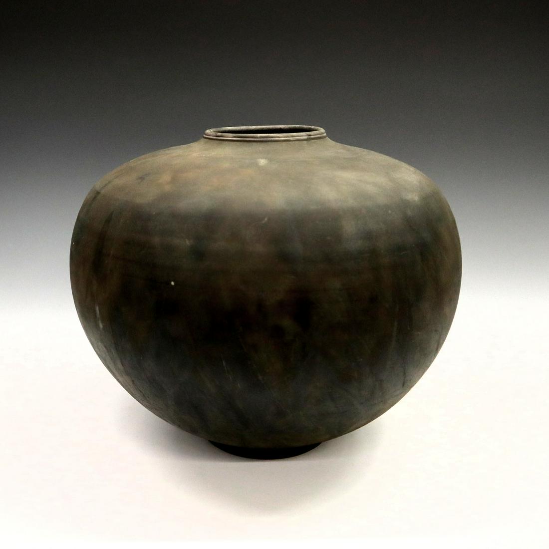 H. Sadow Raku Vase (1 of 3)