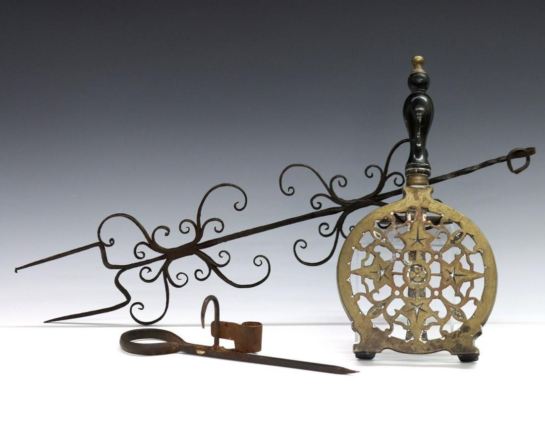 3 Iron & Brass Items (1 of 1)