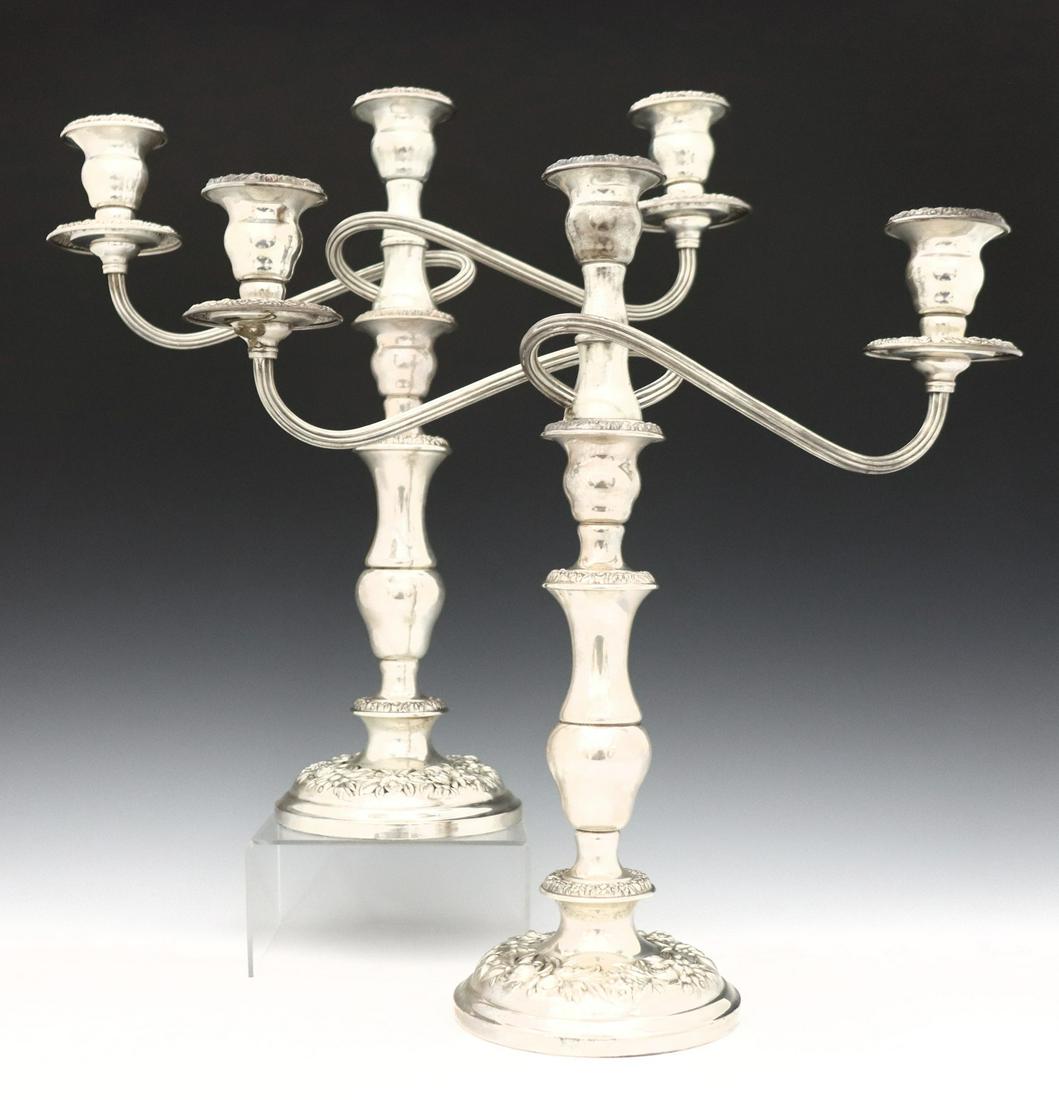 Pr S. Kirk & Son Sterling Candelabra (1 of 1)