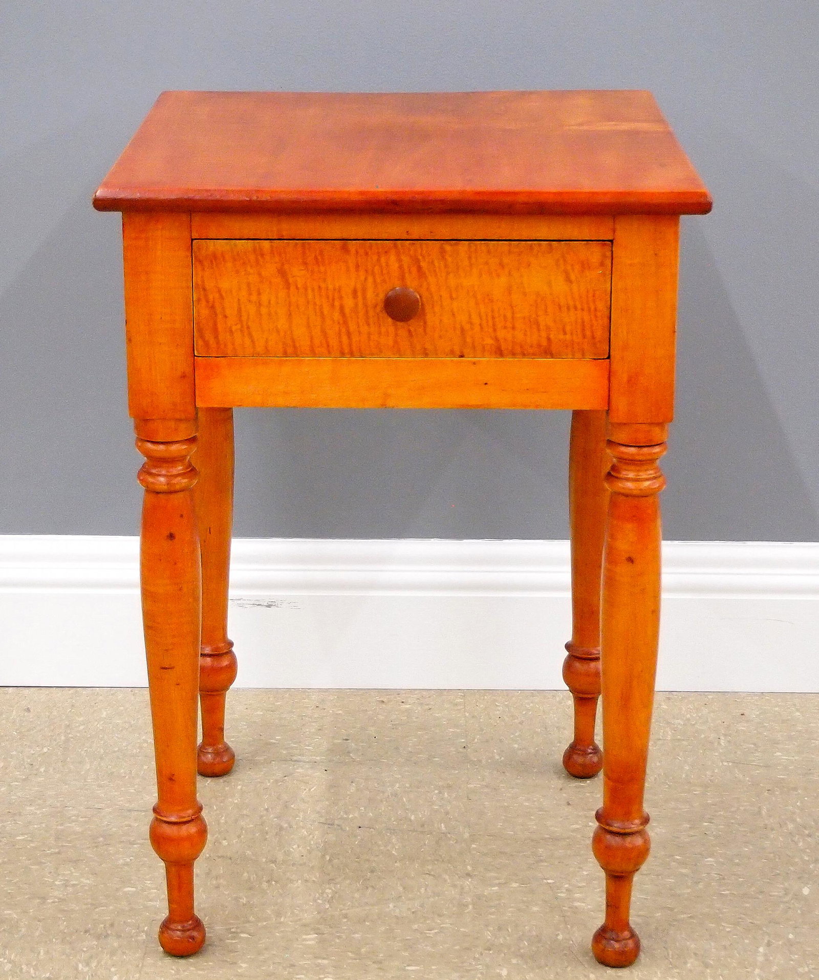 Curly Maple Lamp Table (1 of 2)
