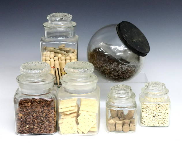 6 General Store Counter Jars (0308) on Aug 13, 2022 Schmidt's