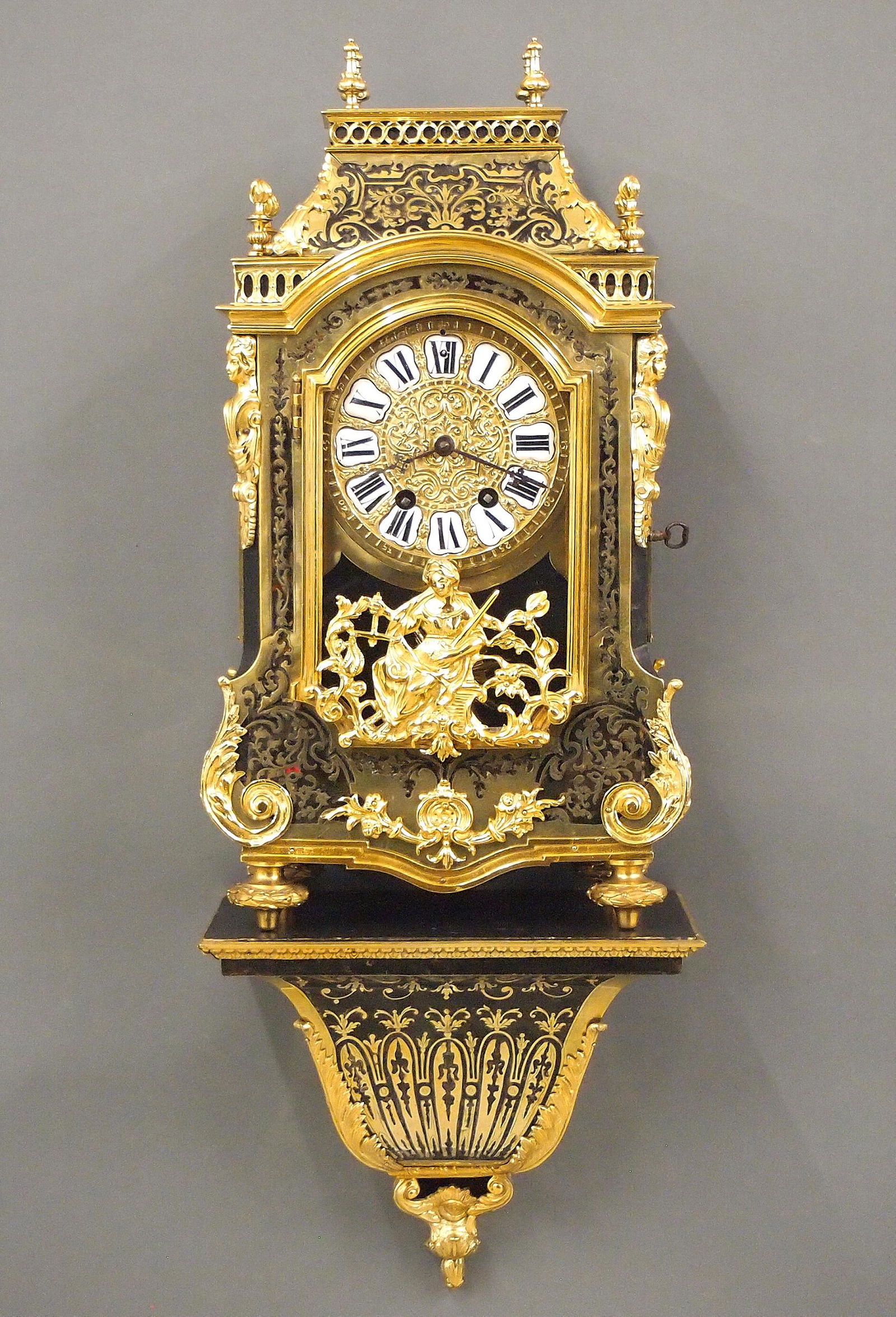 French Boulle Bracket Clock (1 of 3)