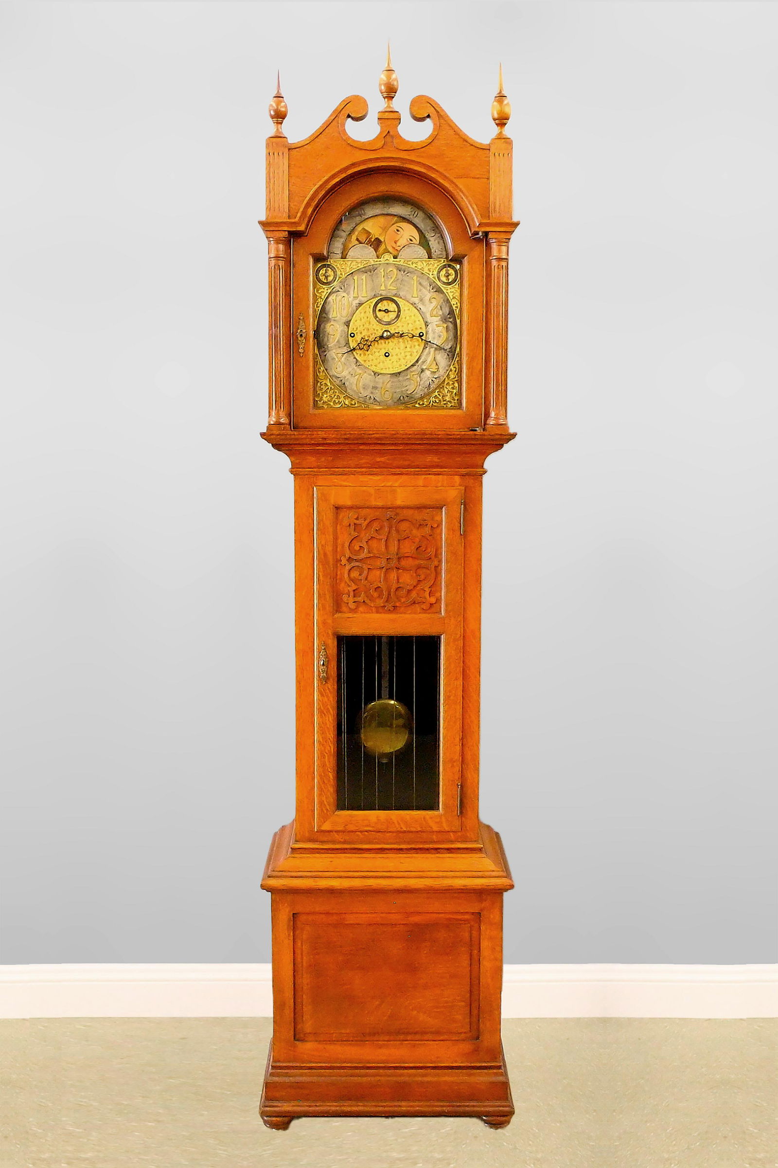 Elliott 8 Bell Grandfather clock (1 of 9)